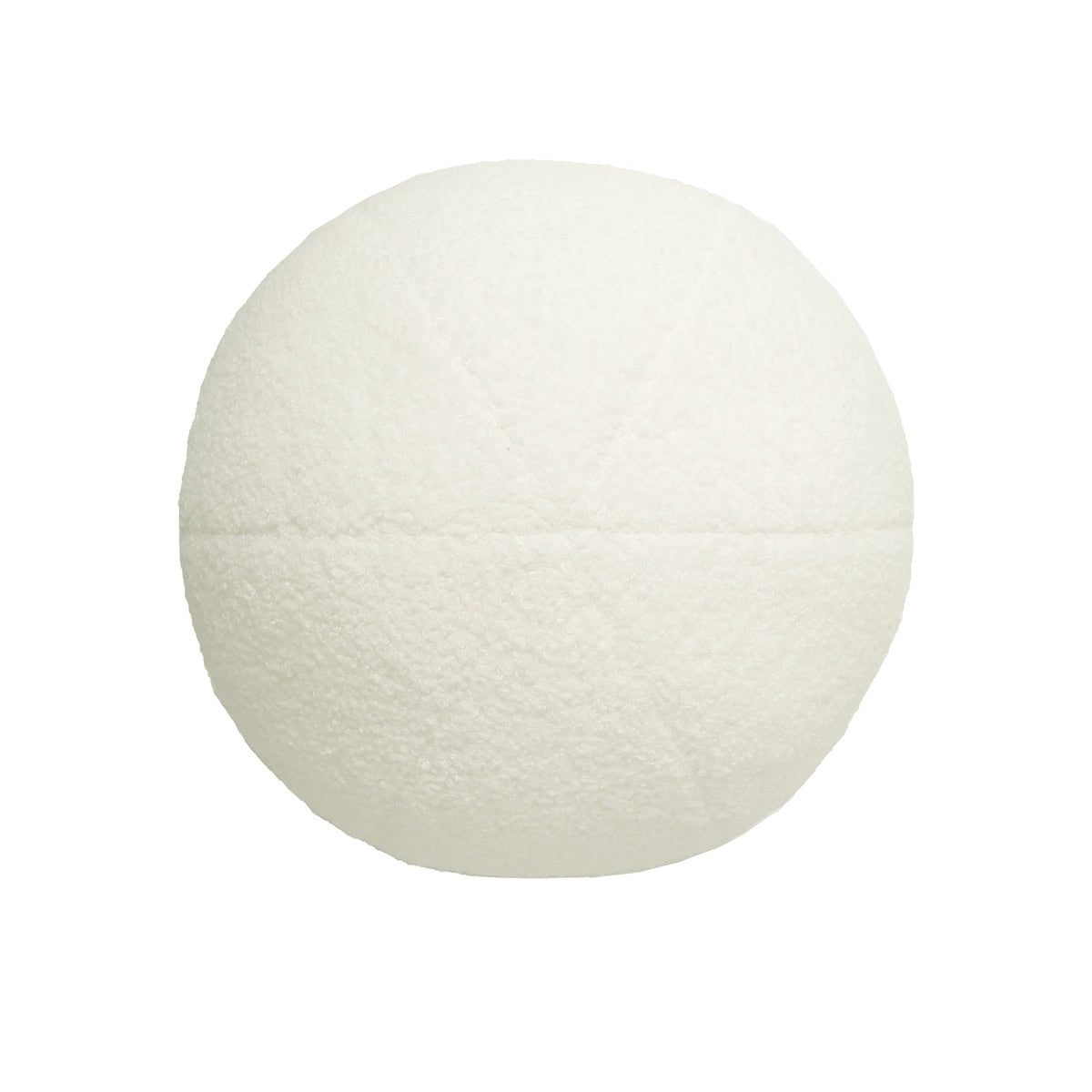 Boba Cream Vegan Shearling Pillow