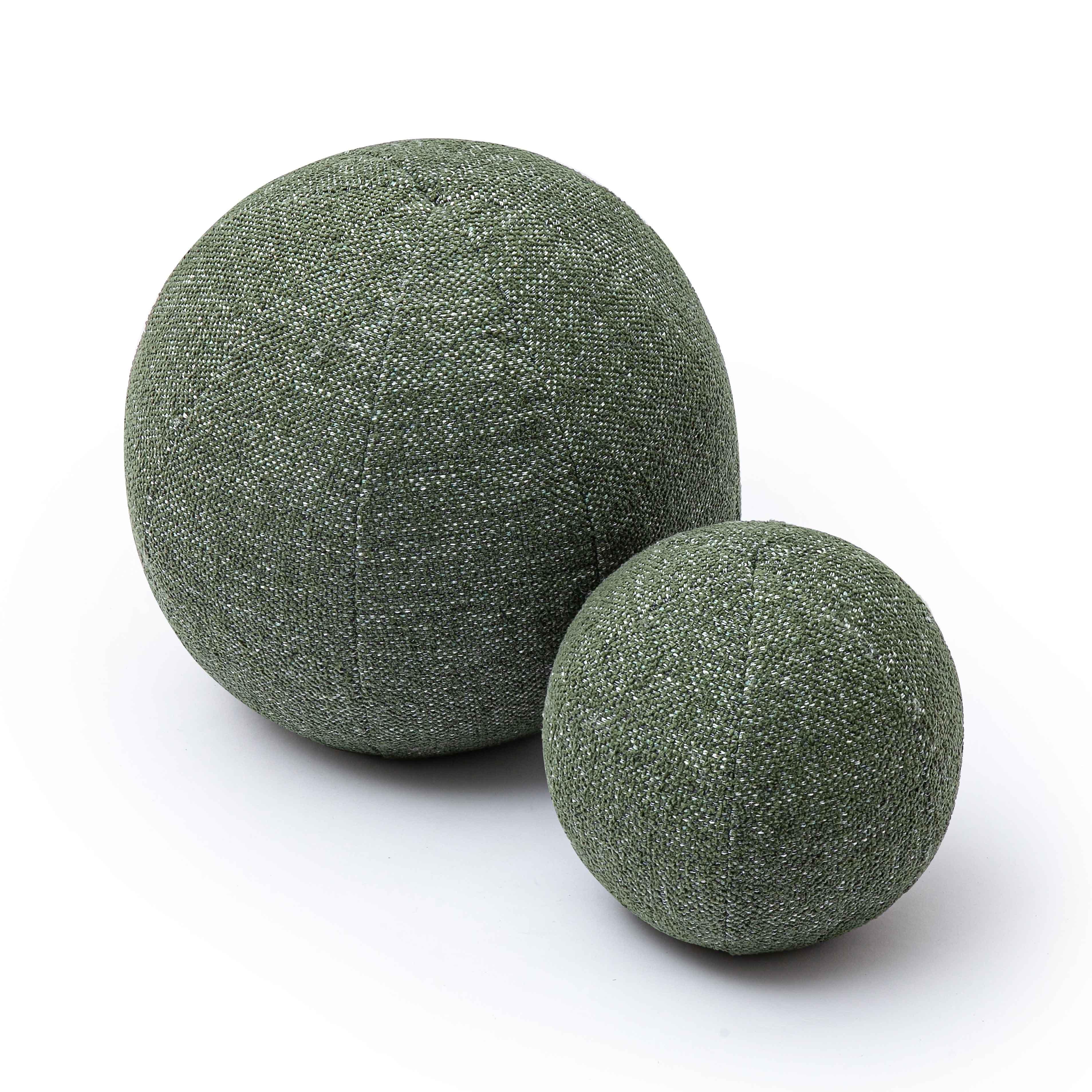 Boba Textured Basketweave Ball Throw Pillow (9"-14")