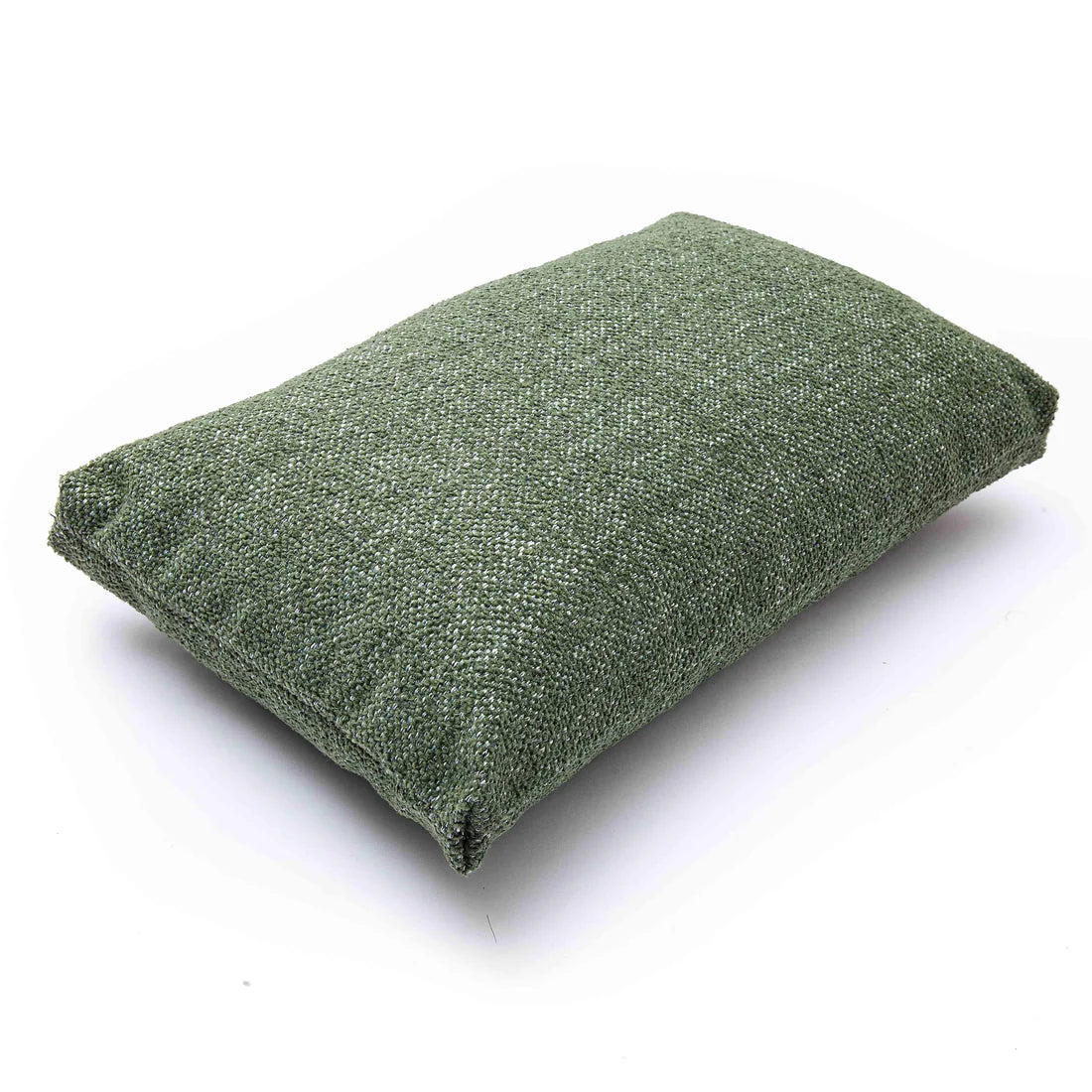 Malolo Green Basketweave Rectangular Vegan-Down Pillow