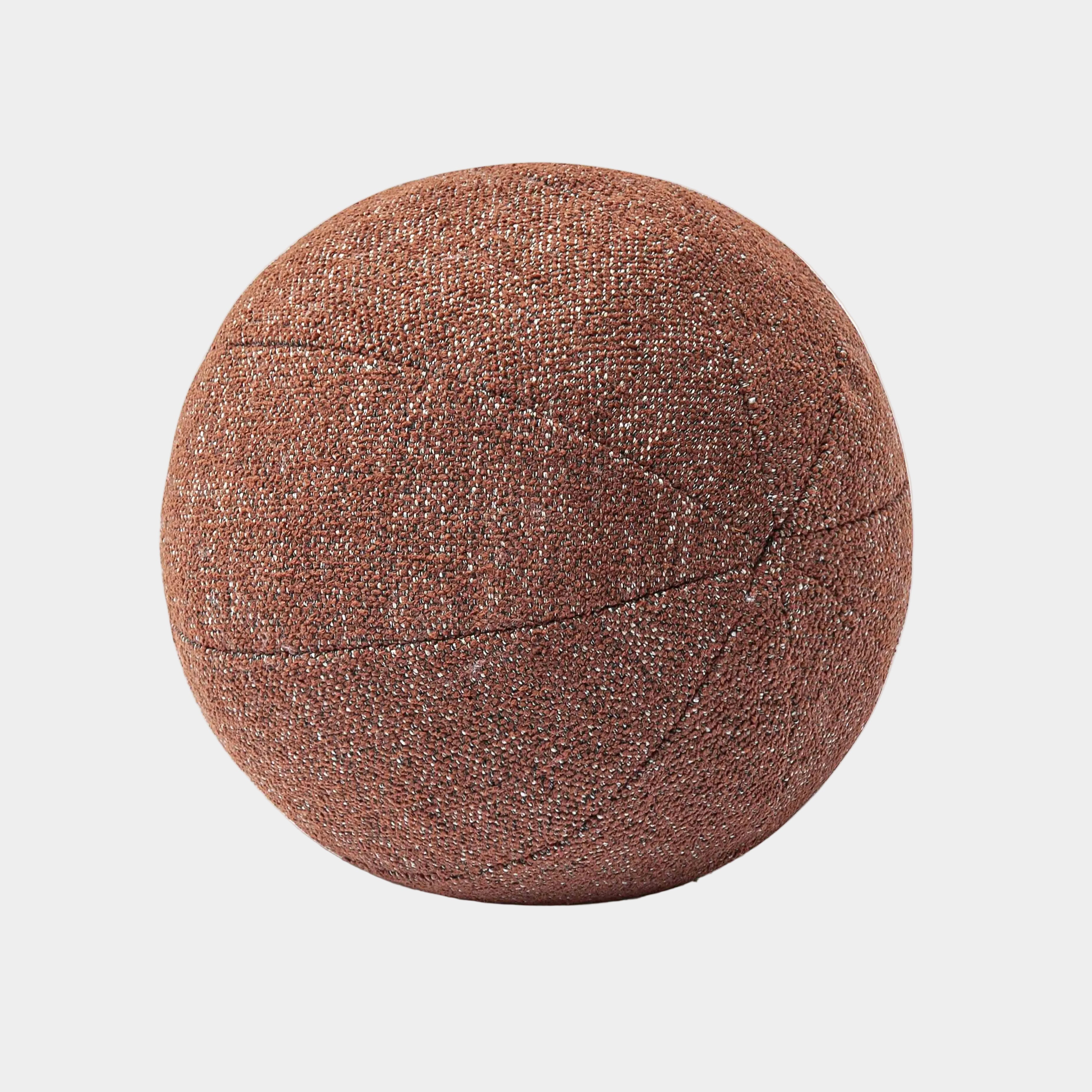 Boba Textured Basketweave Ball Throw Pillow (9"-14")