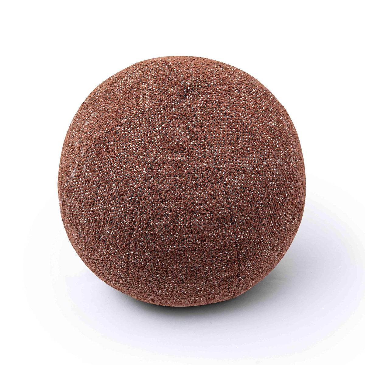 Boba Textured Basketweave Ball Throw Pillow (9"-14")