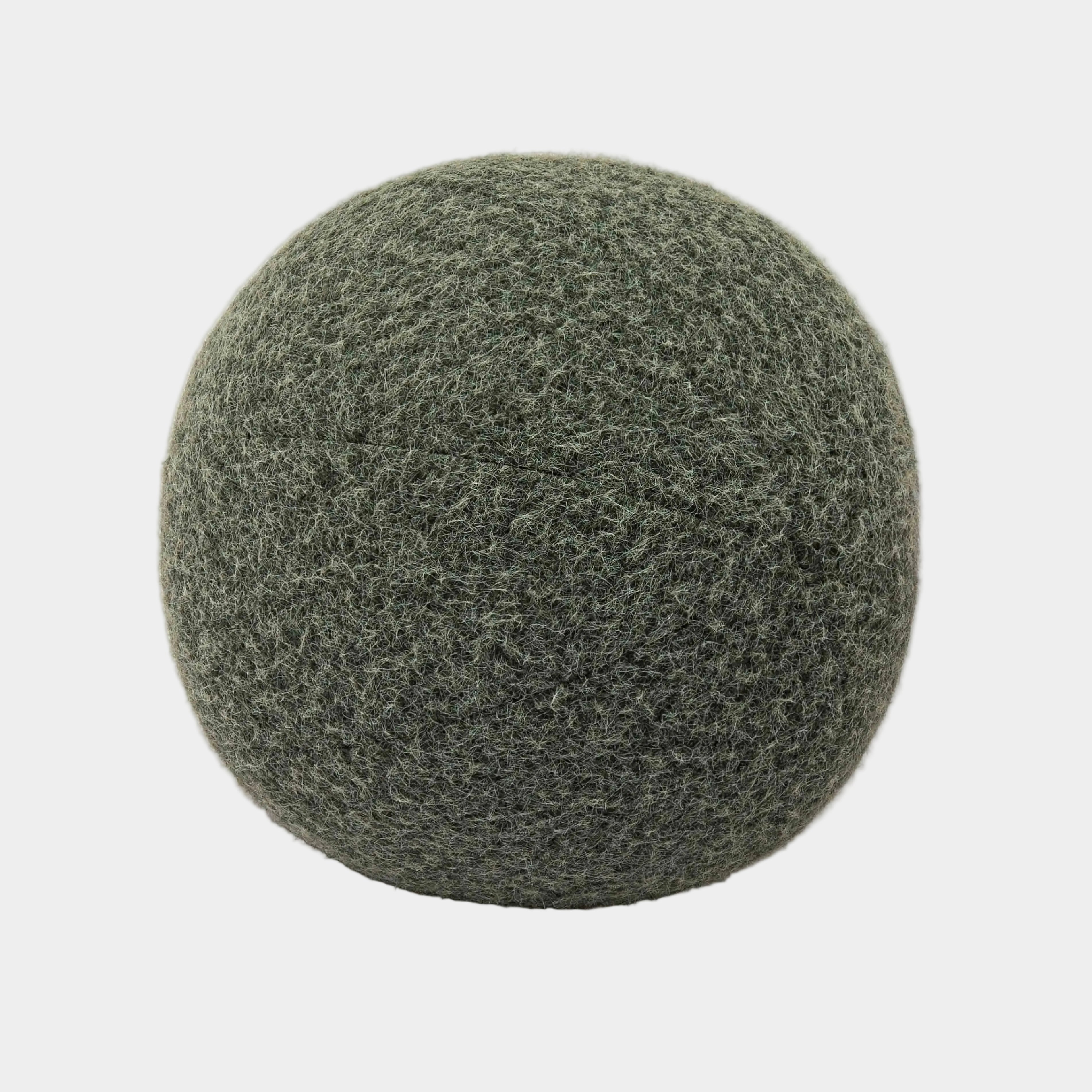 Boba Long Mohair Ball Throw Pillow (9"-14")