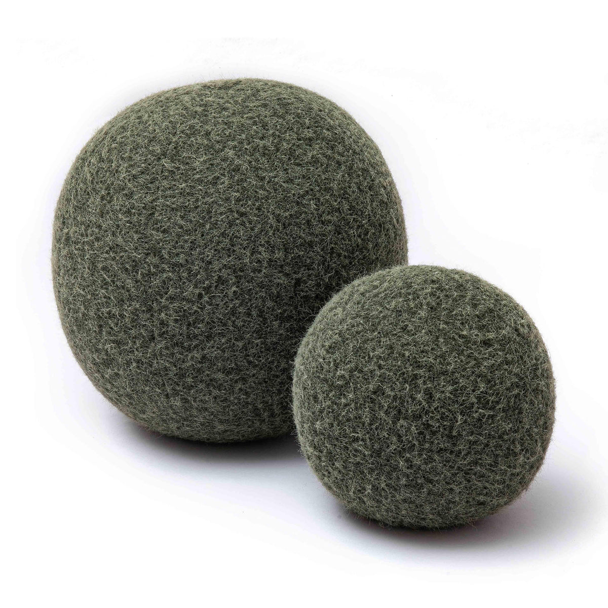 Boba Long Mohair Ball Throw Pillow (9"-14")