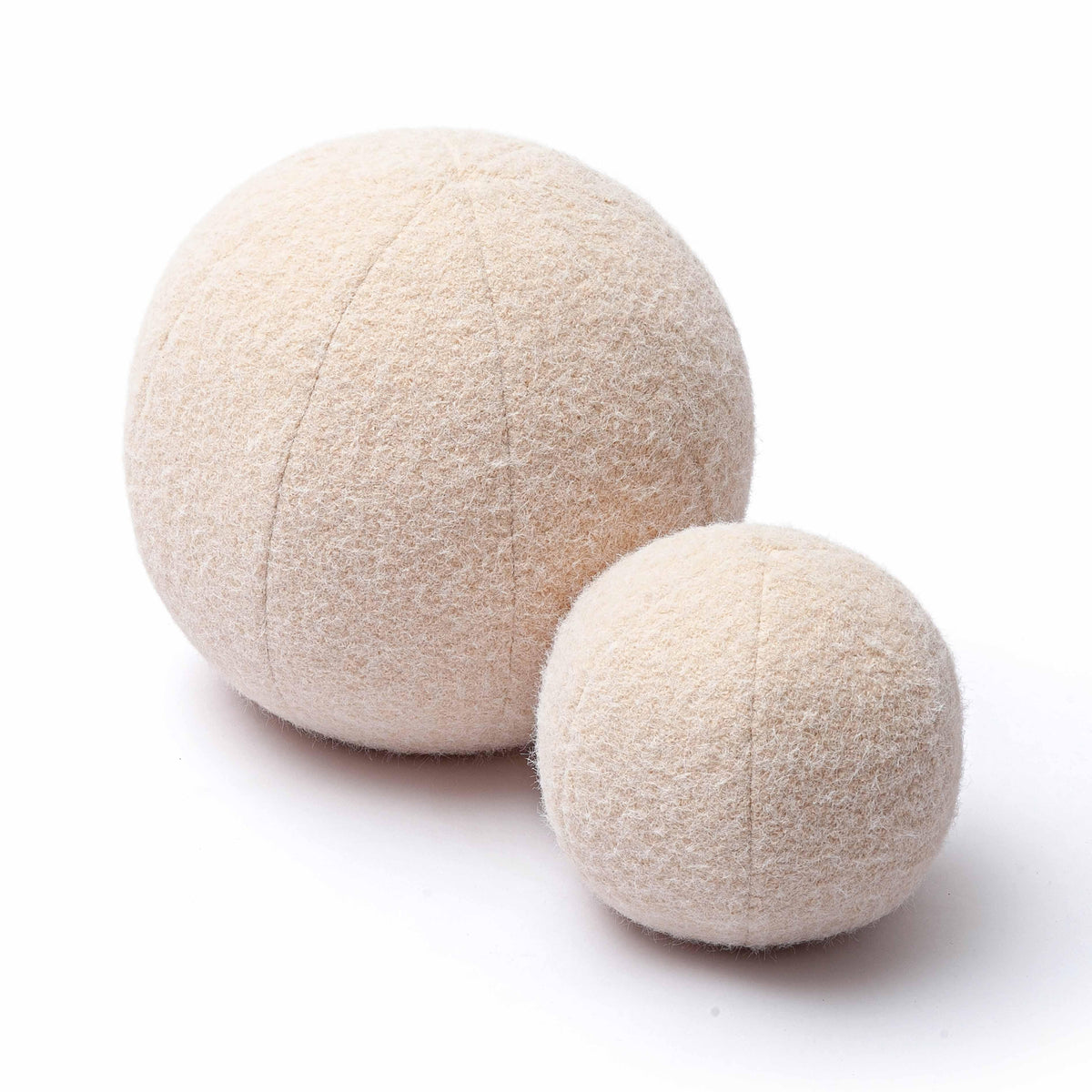 Boba Long Mohair Ball Throw Pillow (9"-14")