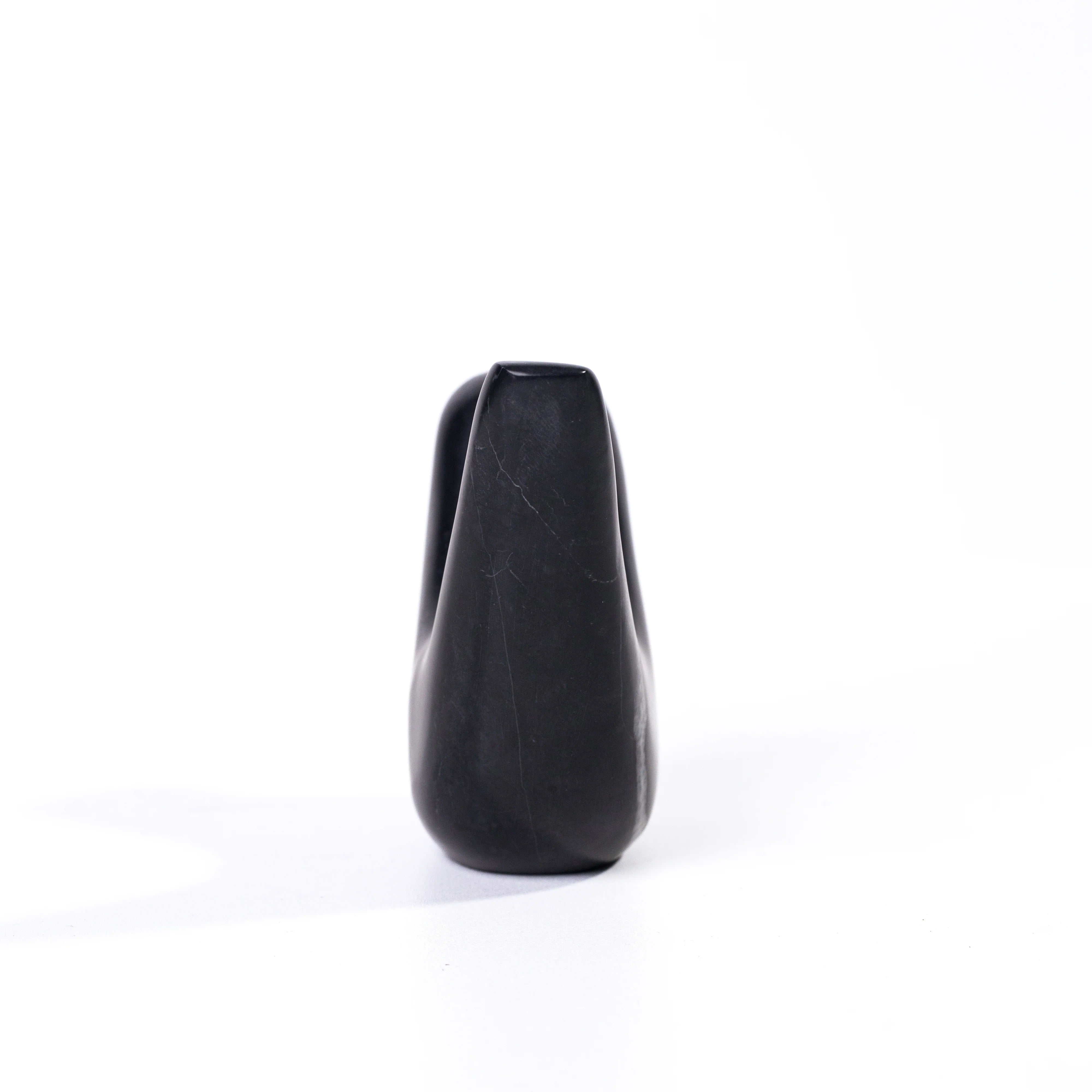 Black Marble Bird Statue