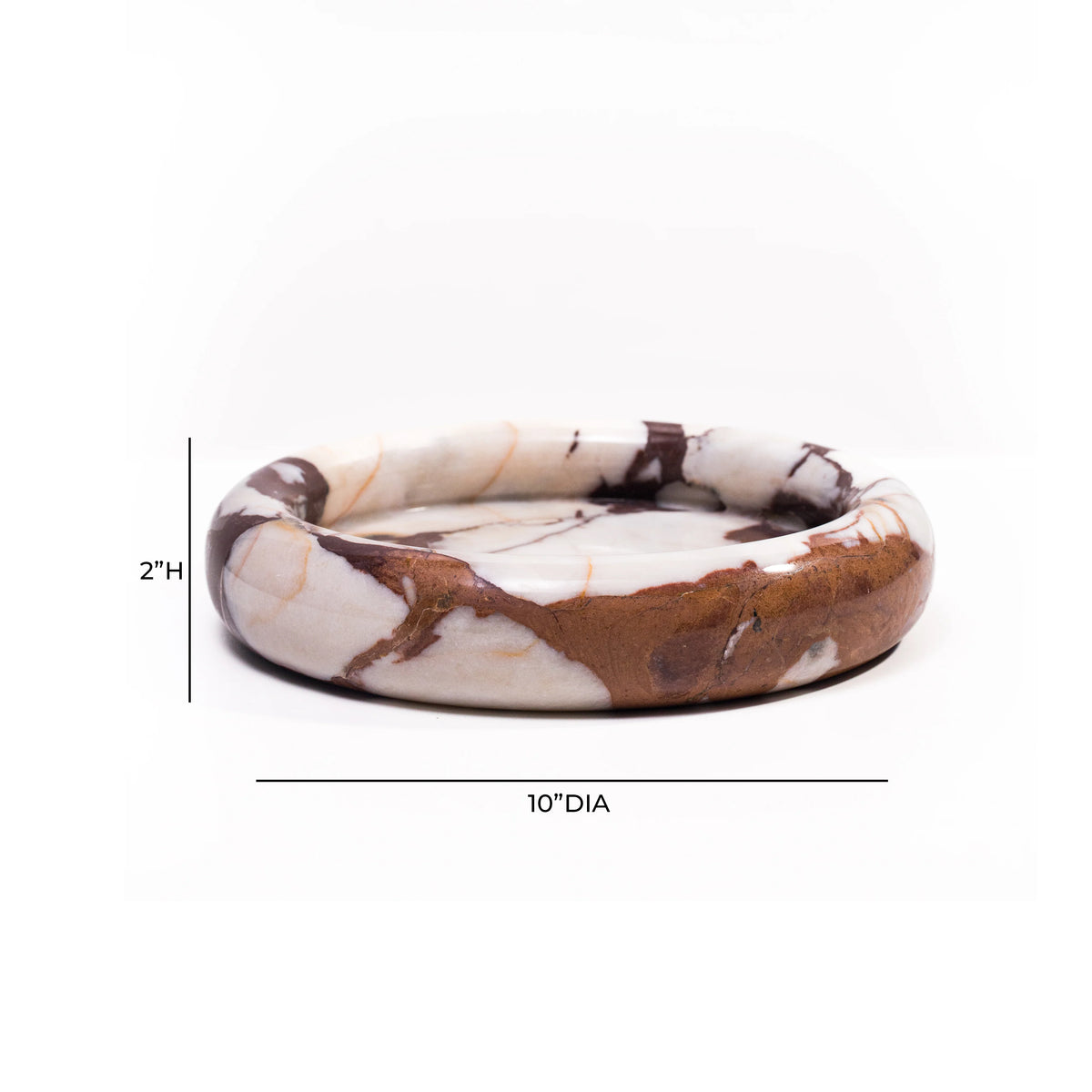 Marble Round Edged Catch-All