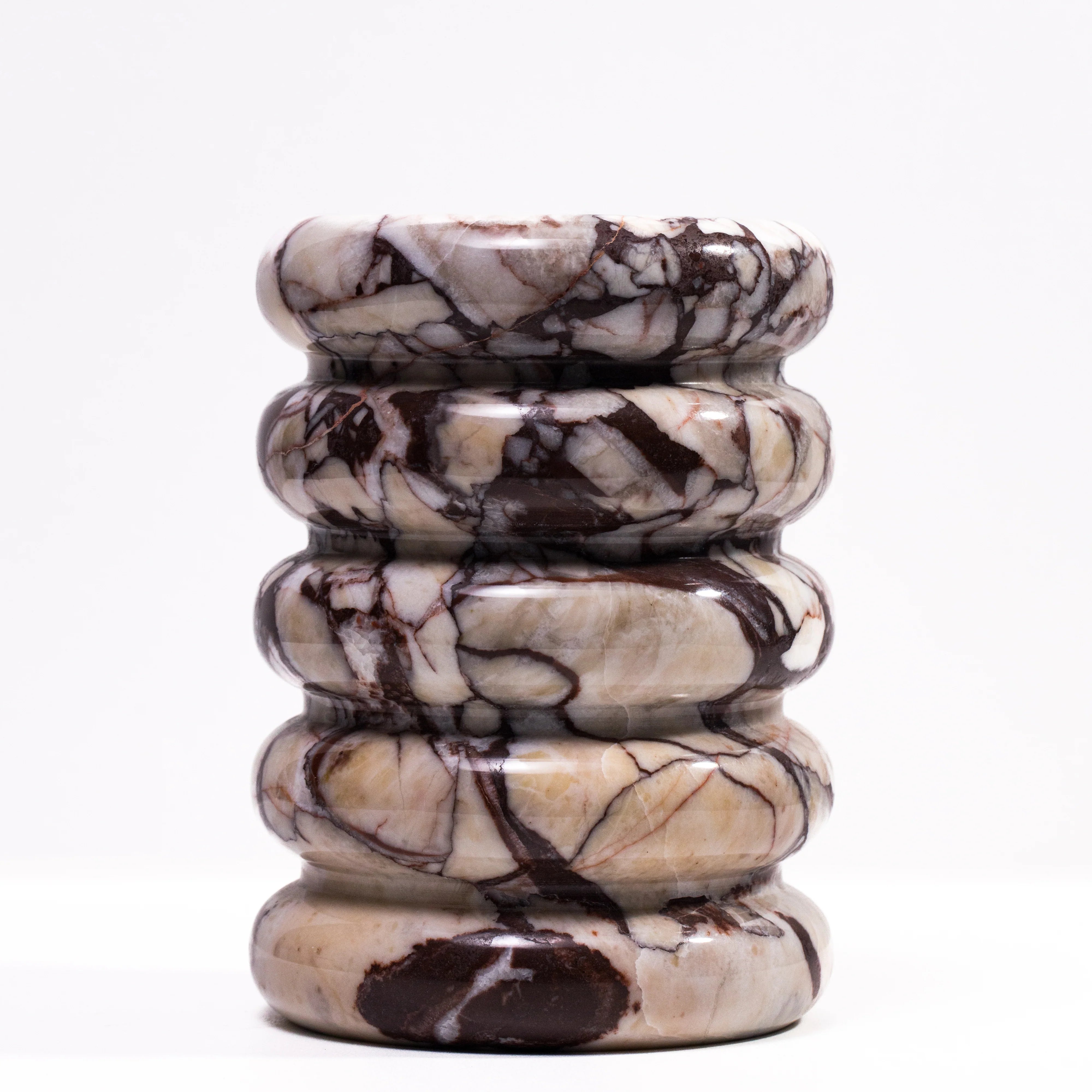 Marble Layered Decorative Vase