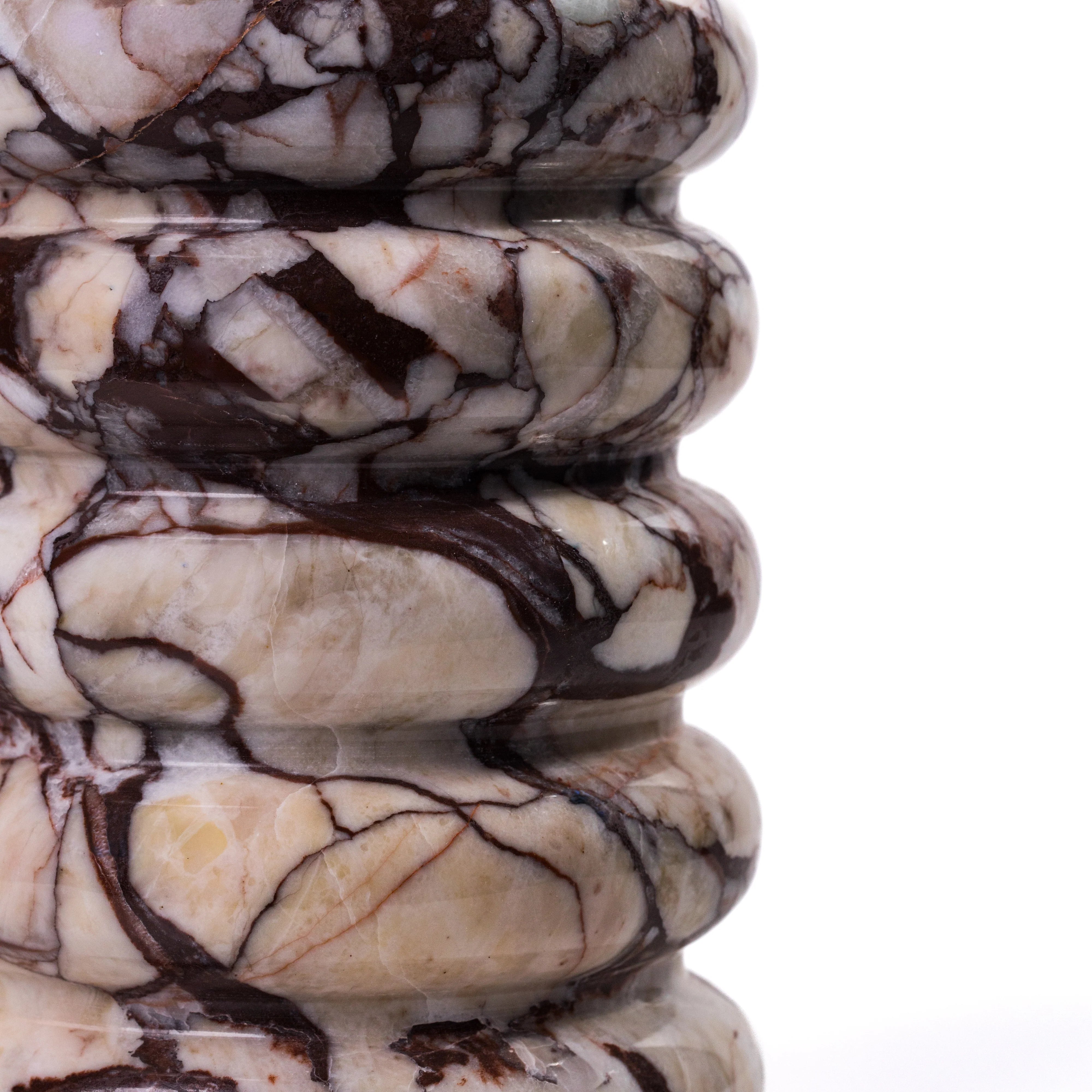 Marble Layered Decorative Vase