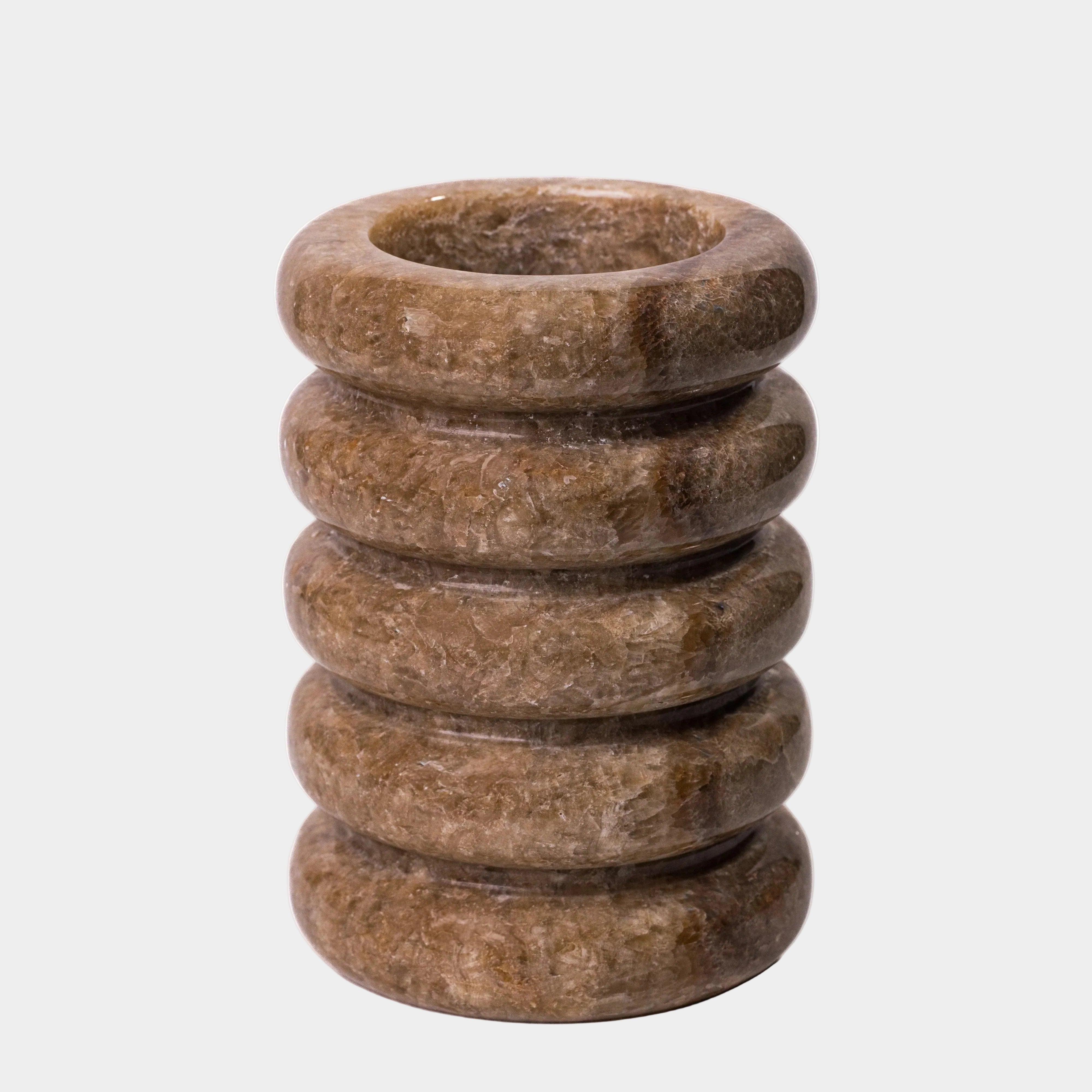 Marble Layered Decorative Vase