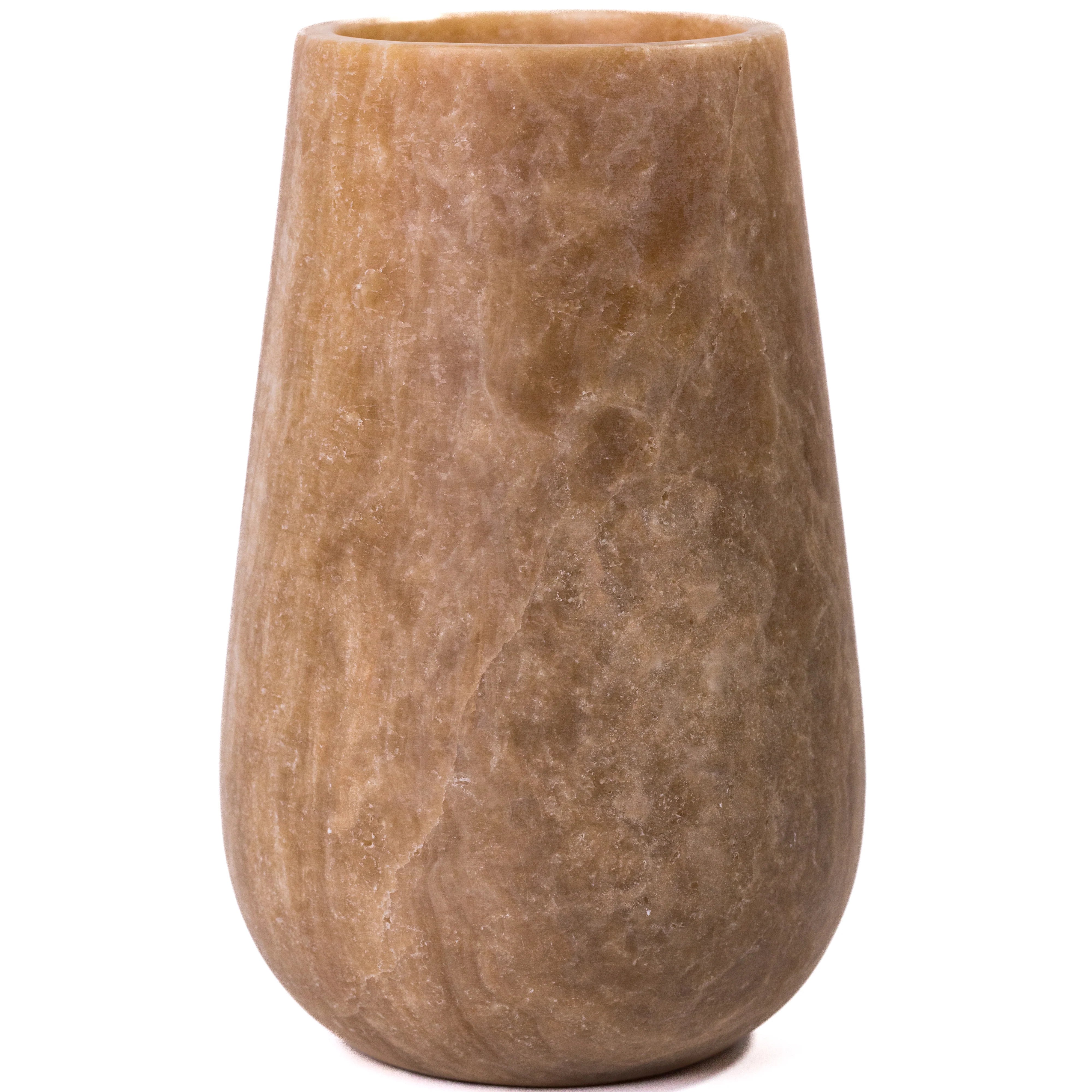Onyx Marble Silo Decorative Vase