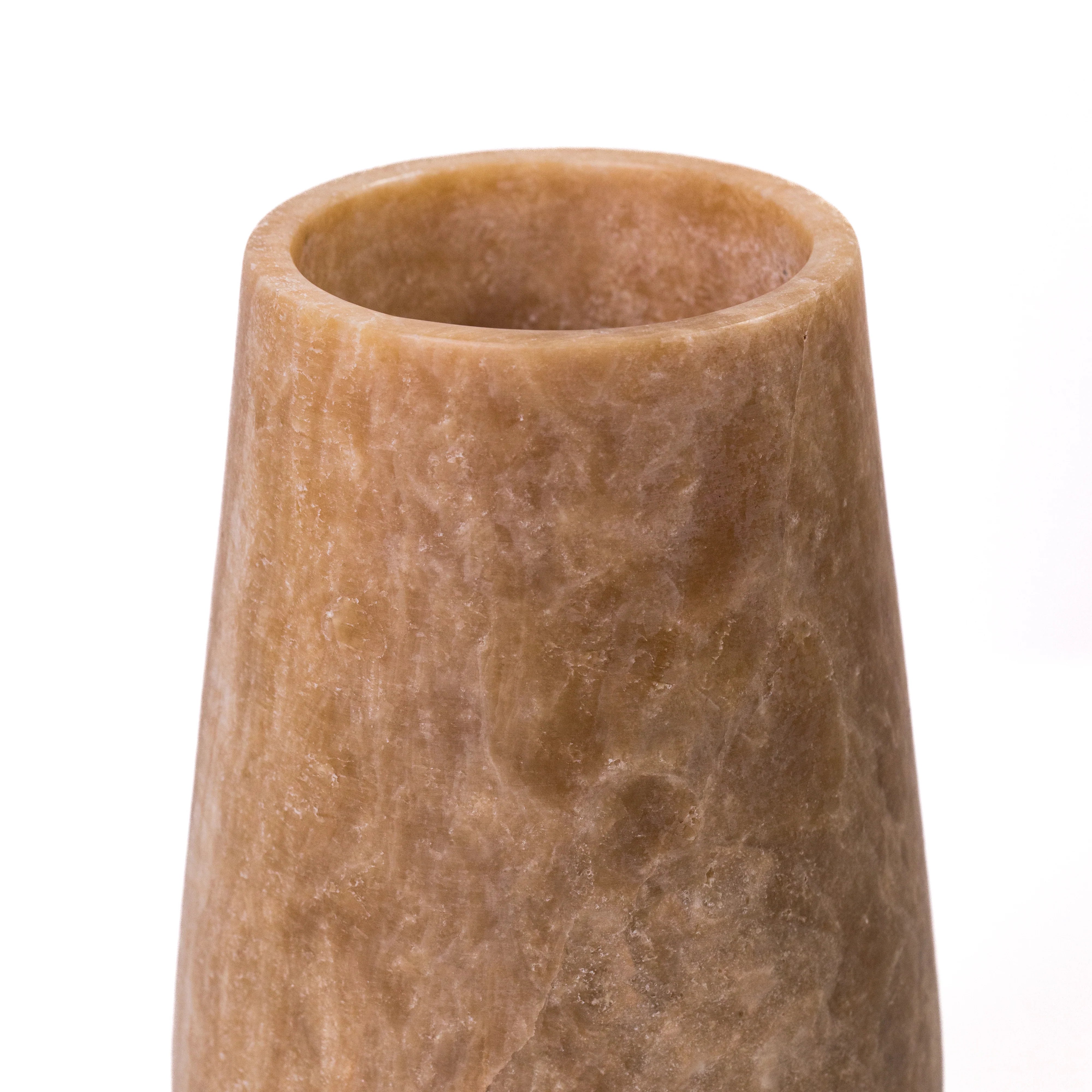 Onyx Marble Silo Decorative Vase