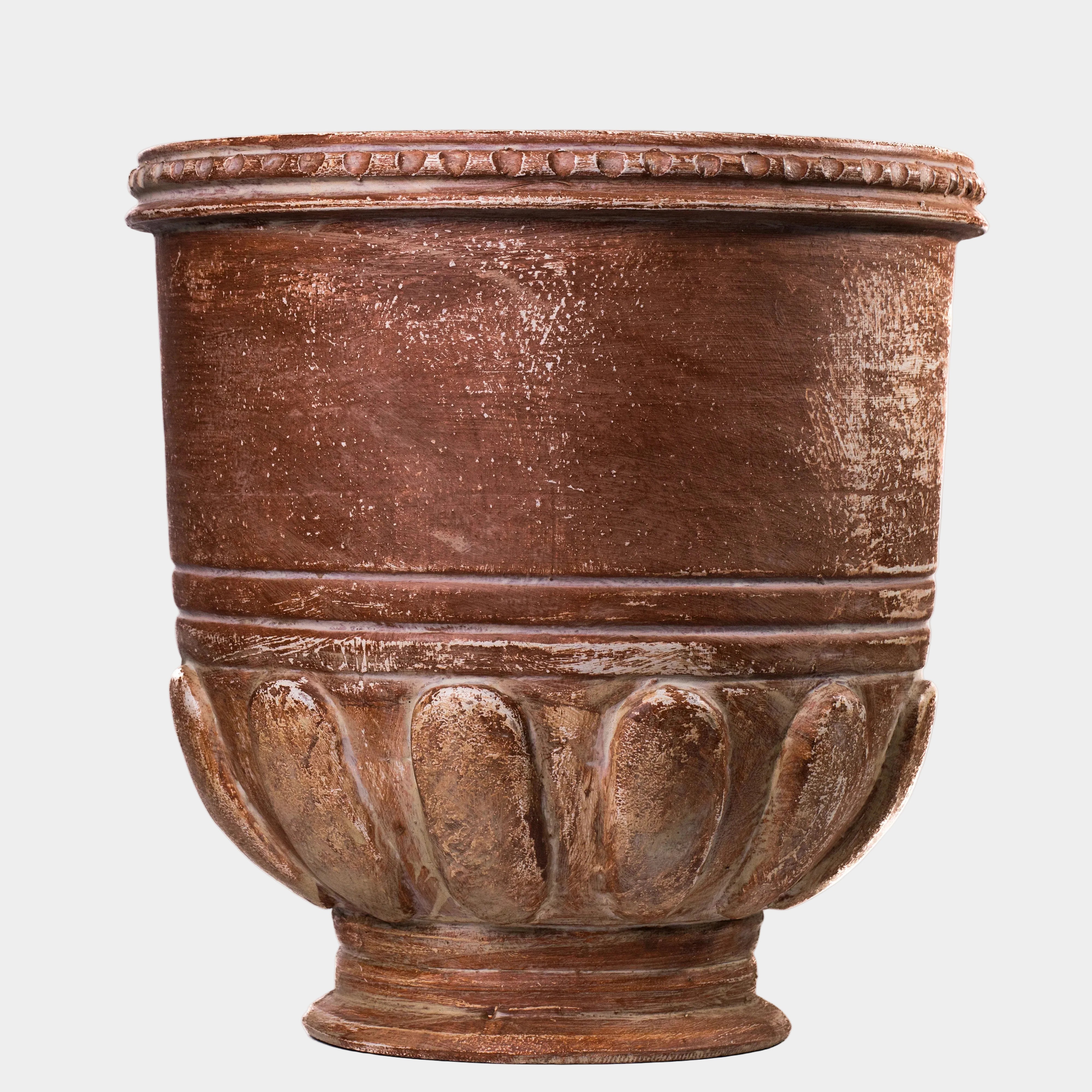 Visha Grecian Terracotta Decorative Vase