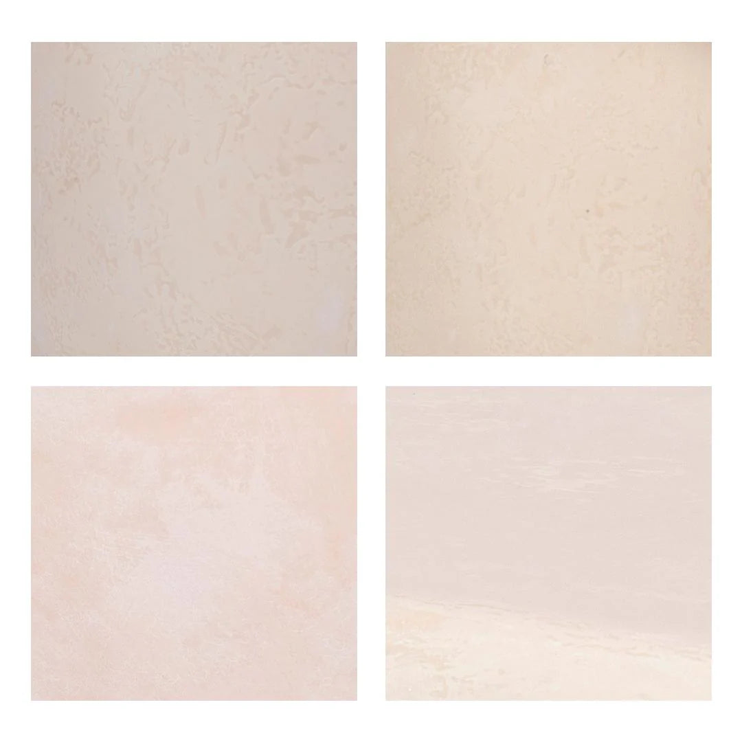 Barbara 47" Cream Textured Indoor / Outdoor Round Dining Table