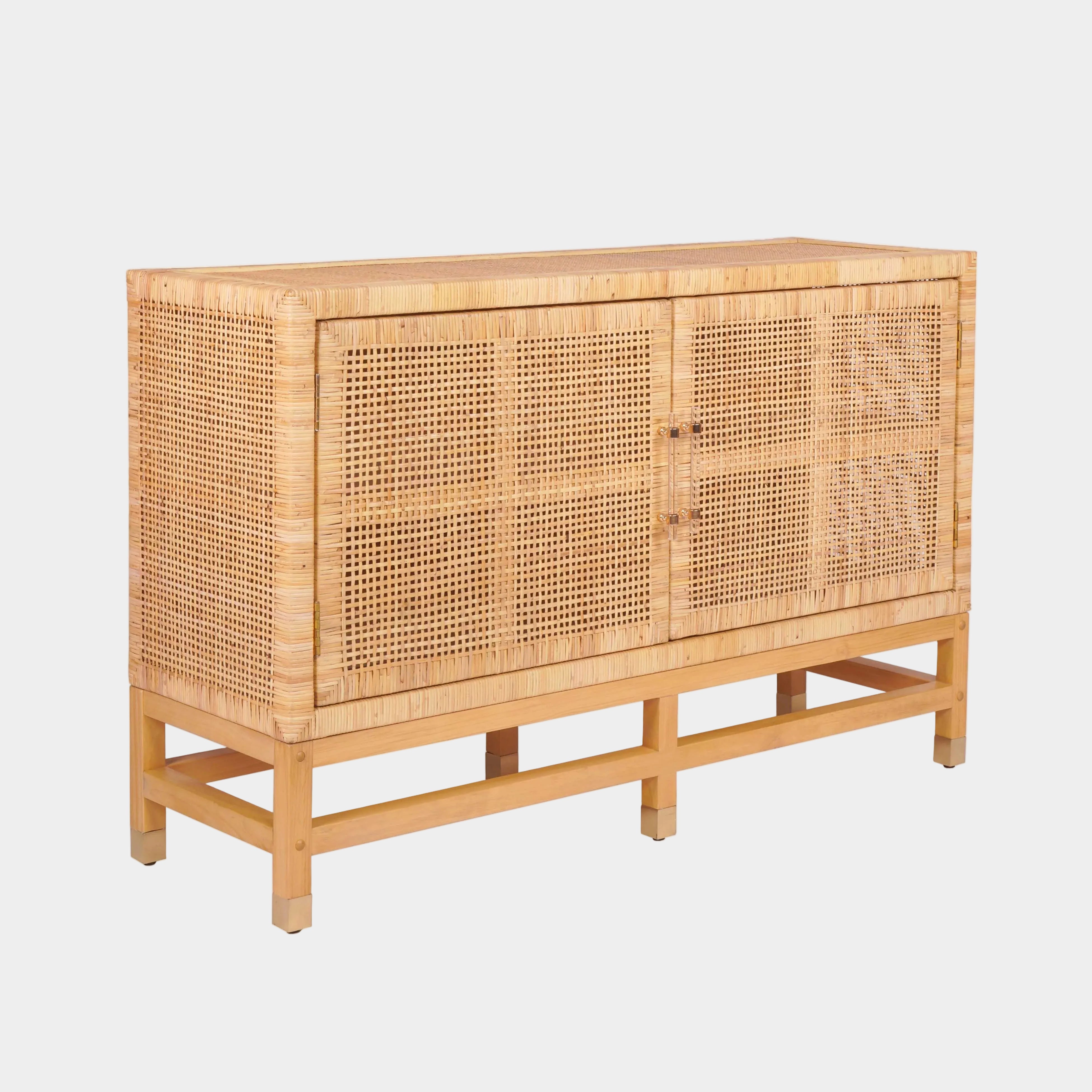 Amara 54" Woven Rattan Buffet