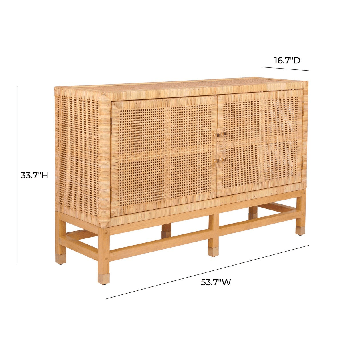 Amara Woven Rattan Buffet