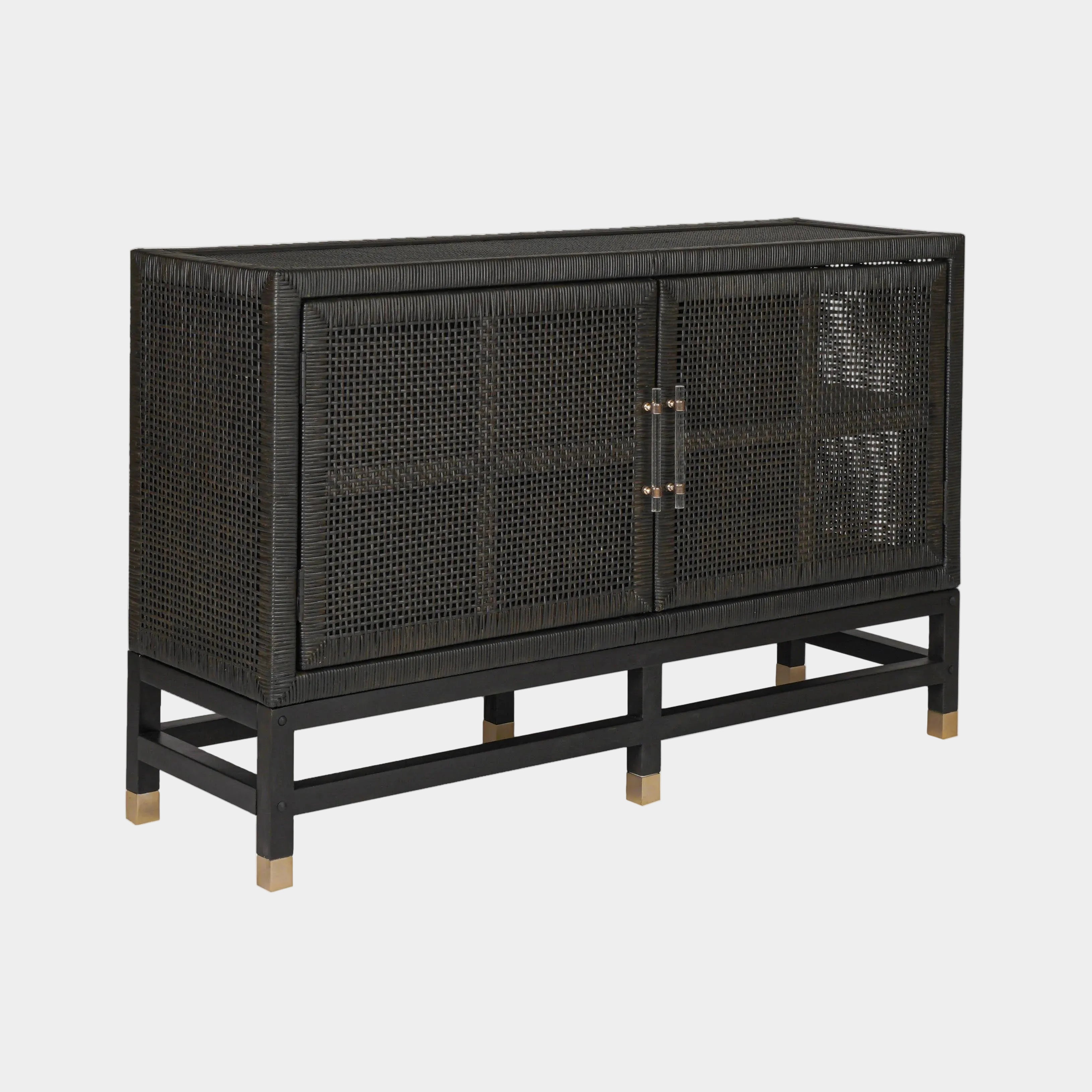 Amara 54" Woven Rattan Buffet