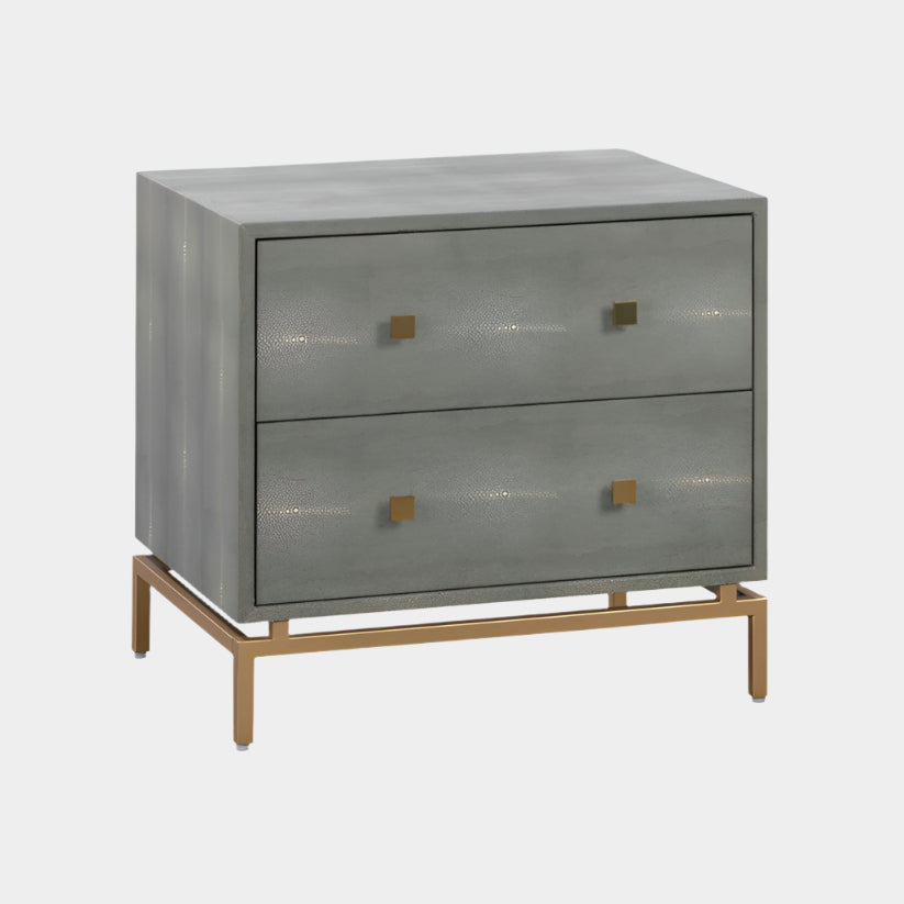 Pesce Shagreen Nightstand