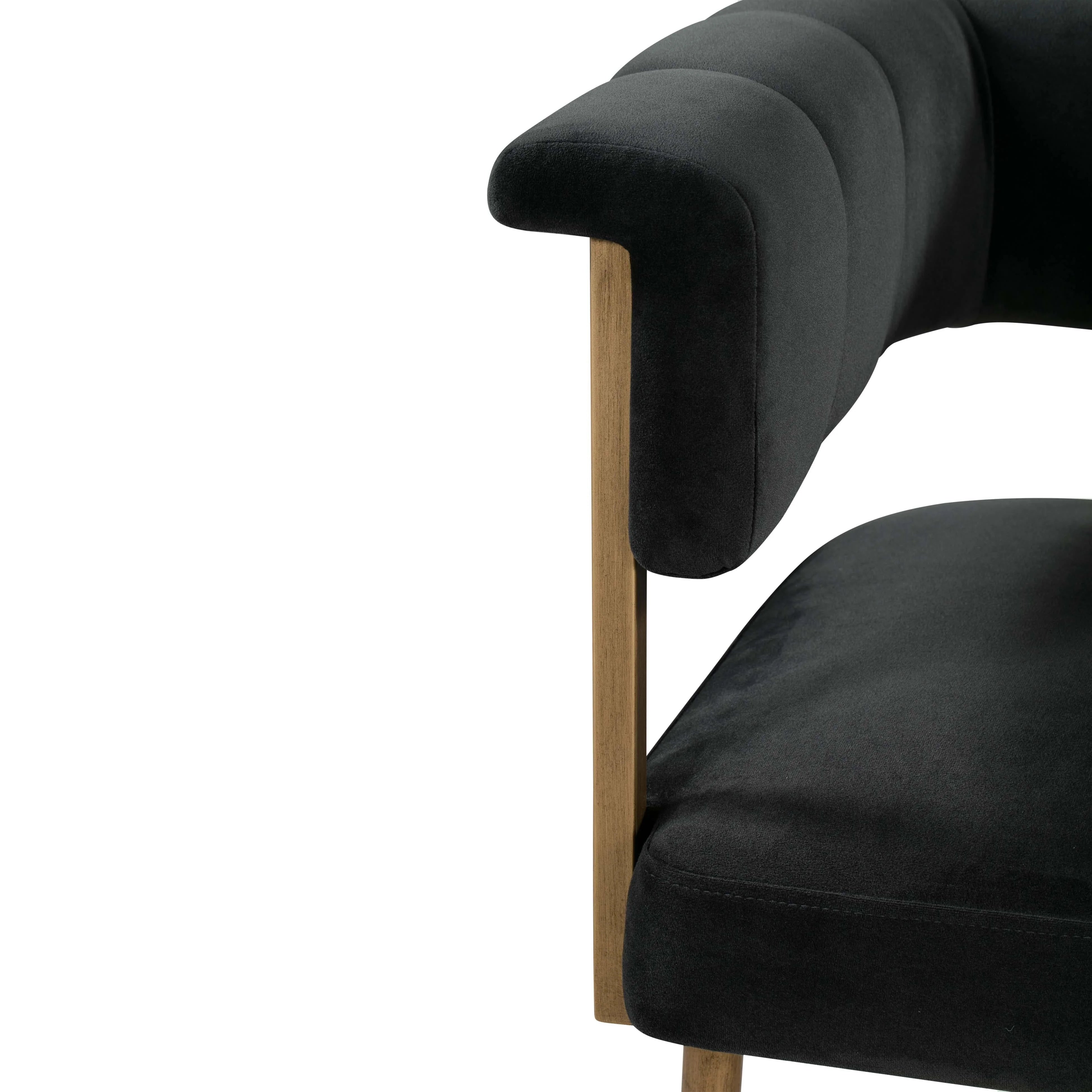 Astrid Performance Velvet Stool