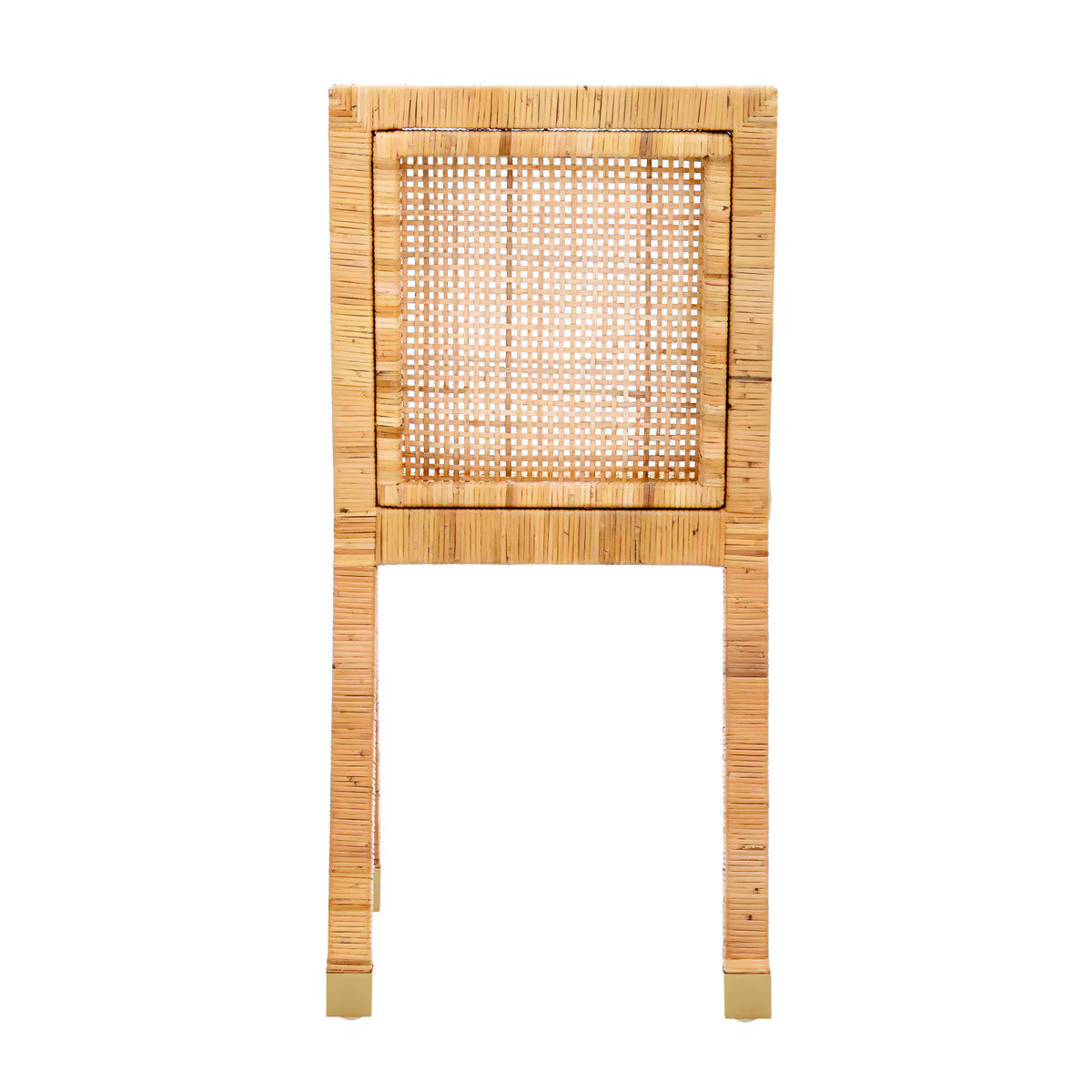 Amara Rattan Performance Fabric Dining Chair