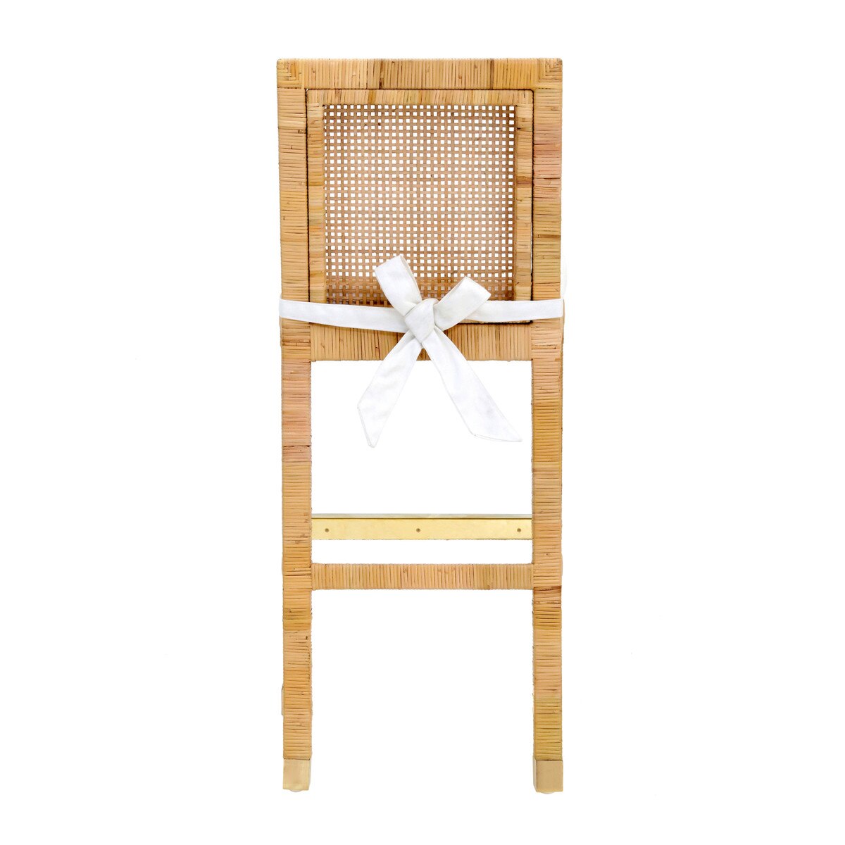 Amara Rattan Performance Fabric Bar Stool