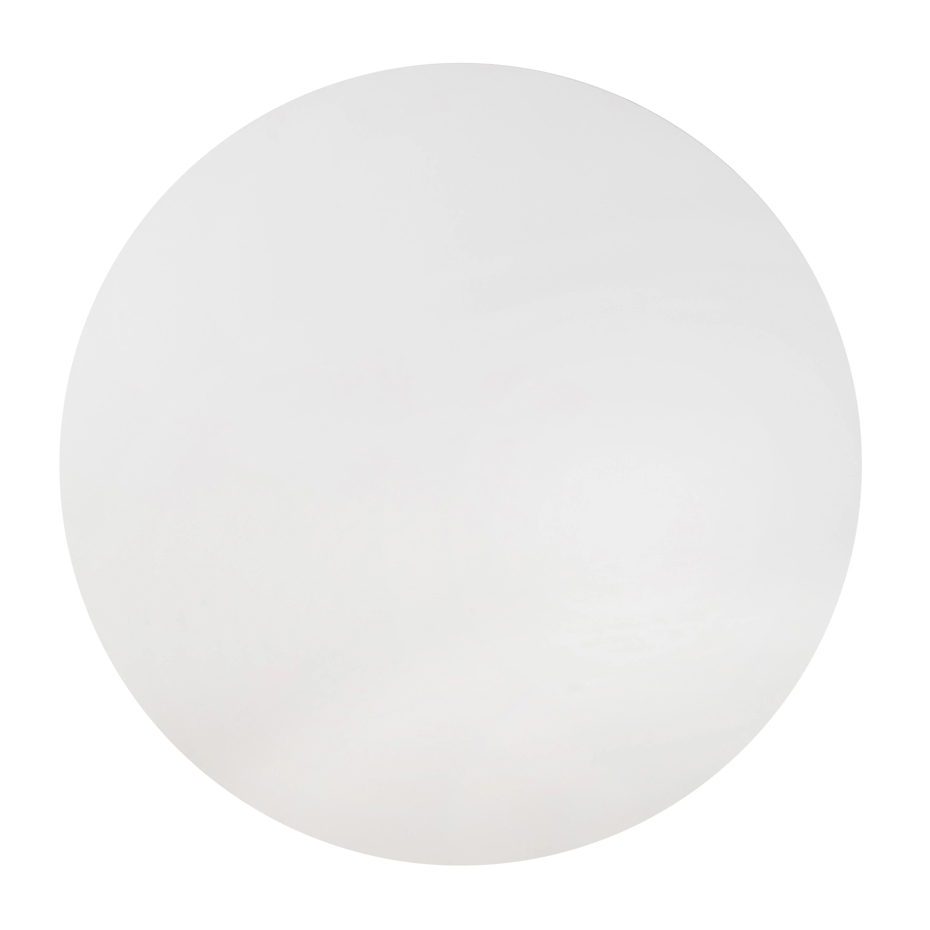 Kali 55" White Round Dining Table