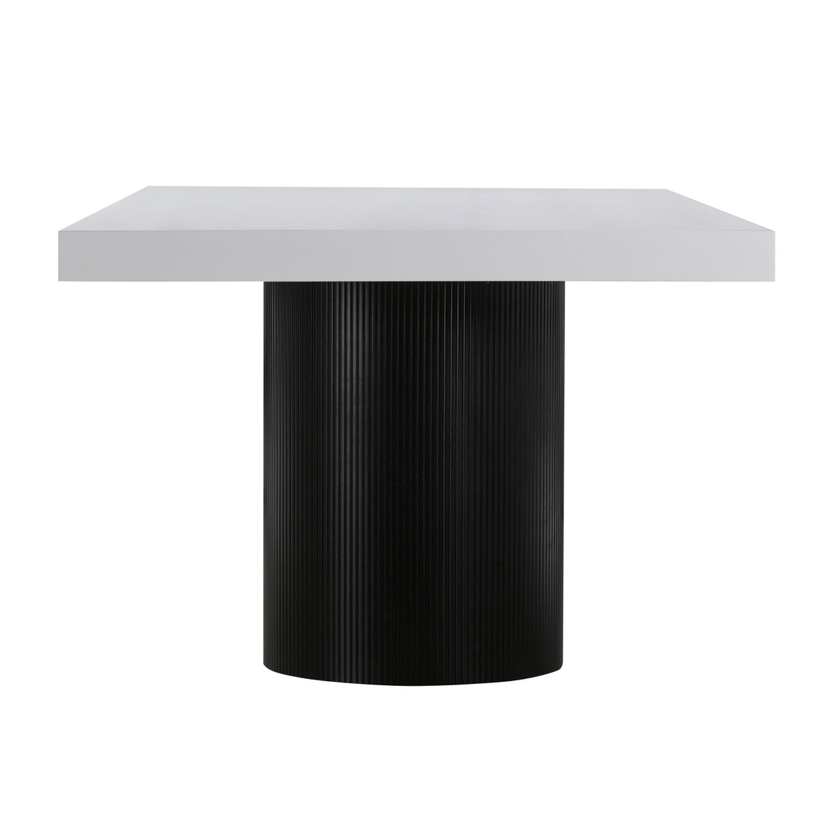 Nova White Lacquer 95" Rectangular Dining Table