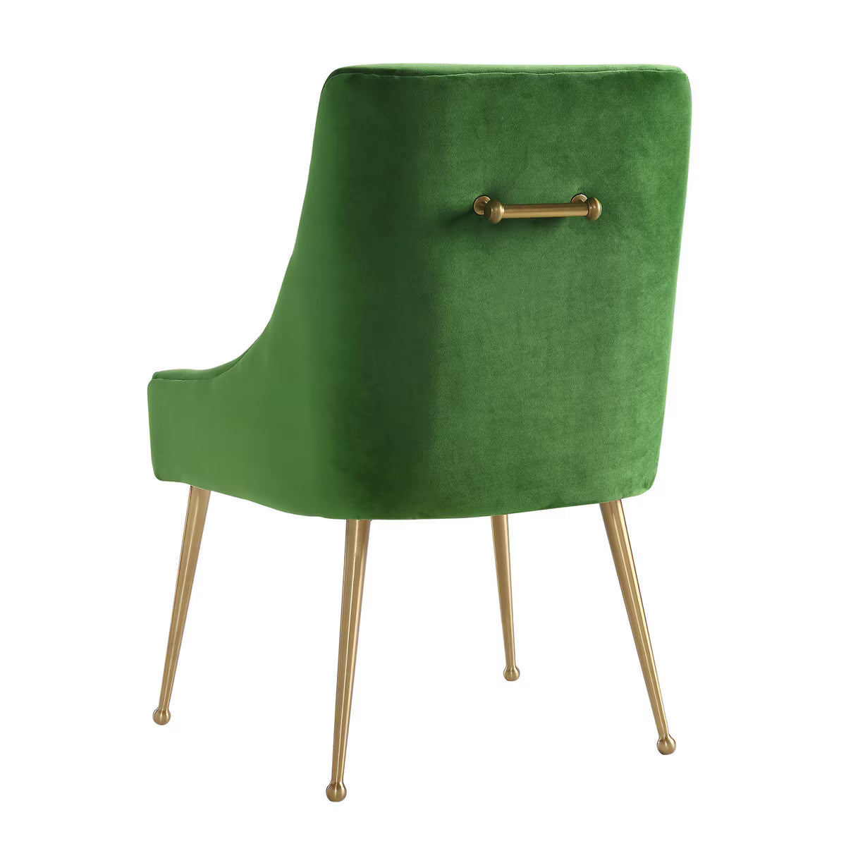 Beatrix Green Velvet Side Chair