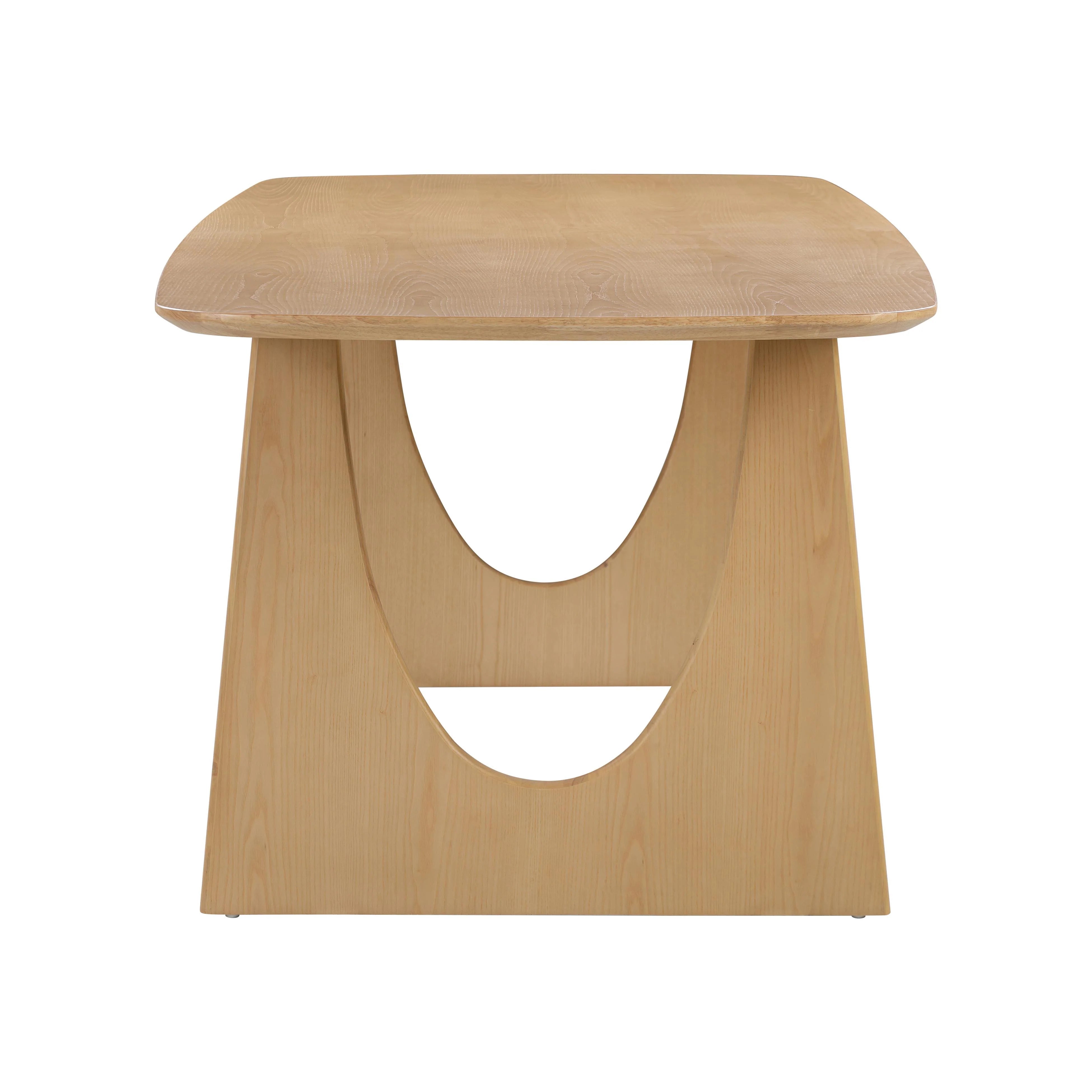 Cybill Natural Ash Rectangular Dining Table (79"-94")