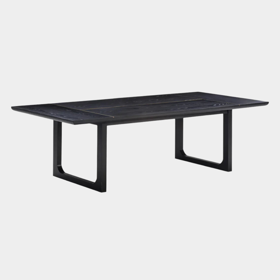 Shiloh Black Ash 102" Rectangular Dining Table