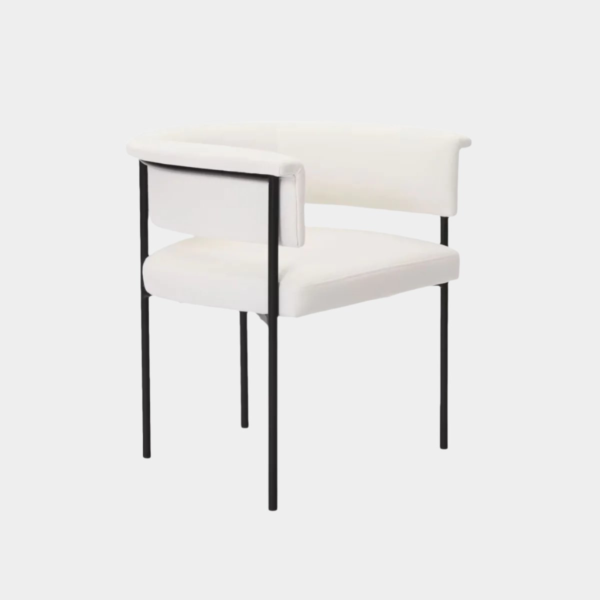 Taylor Cream Performance Linen Dining Chair