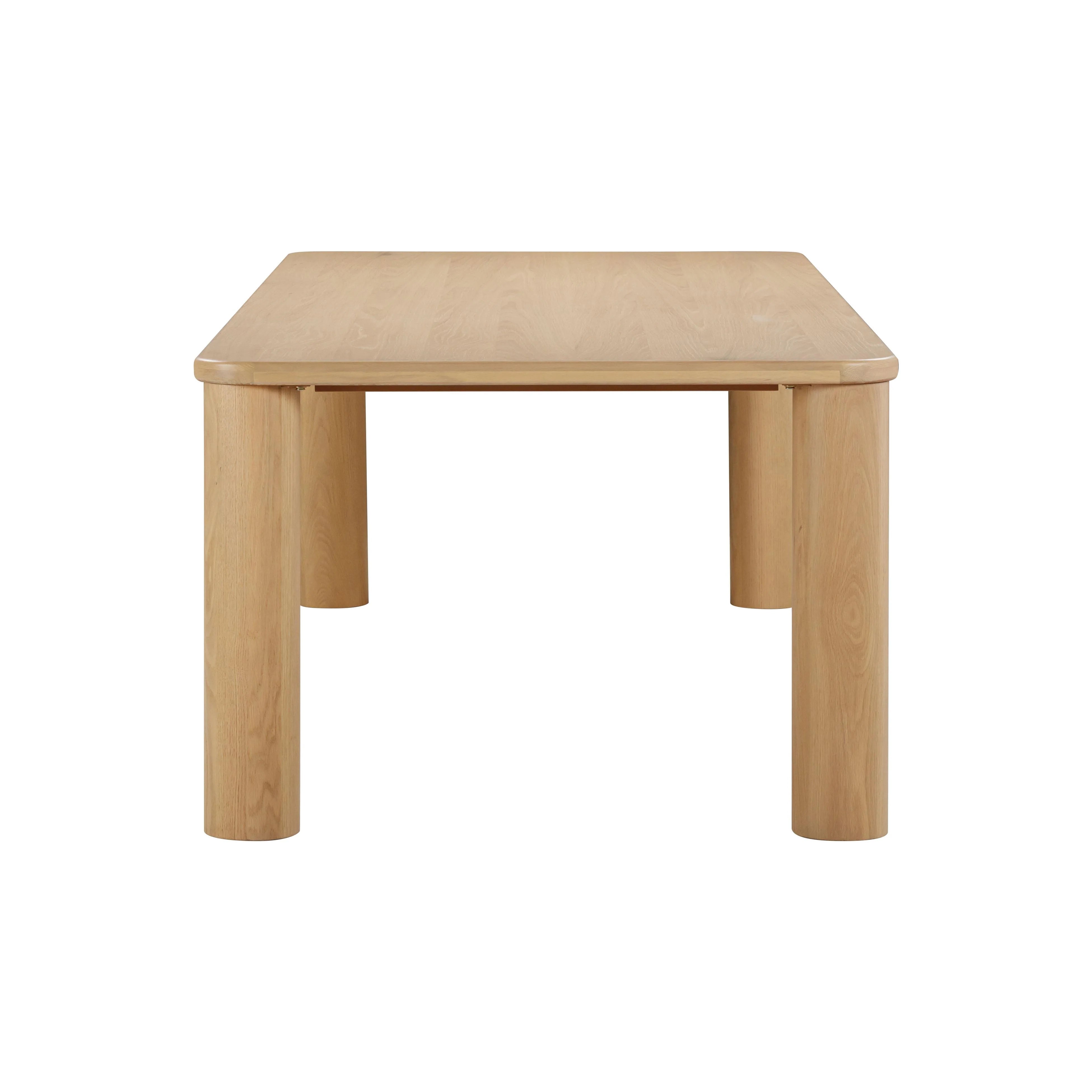 Akola 106" Oak Rectangular Dining Table