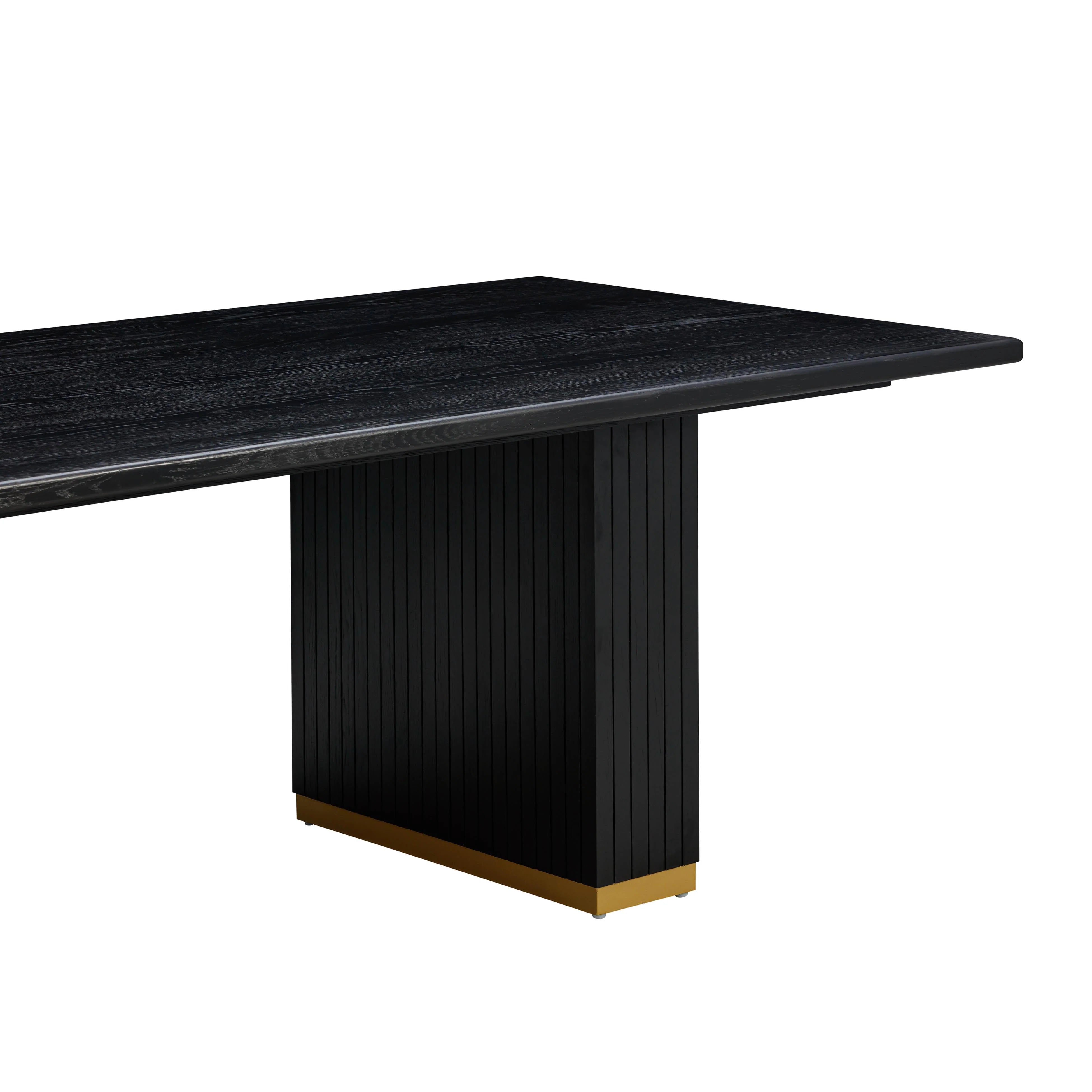Chelsea 96" Oak Wood Rectangular Dining Table