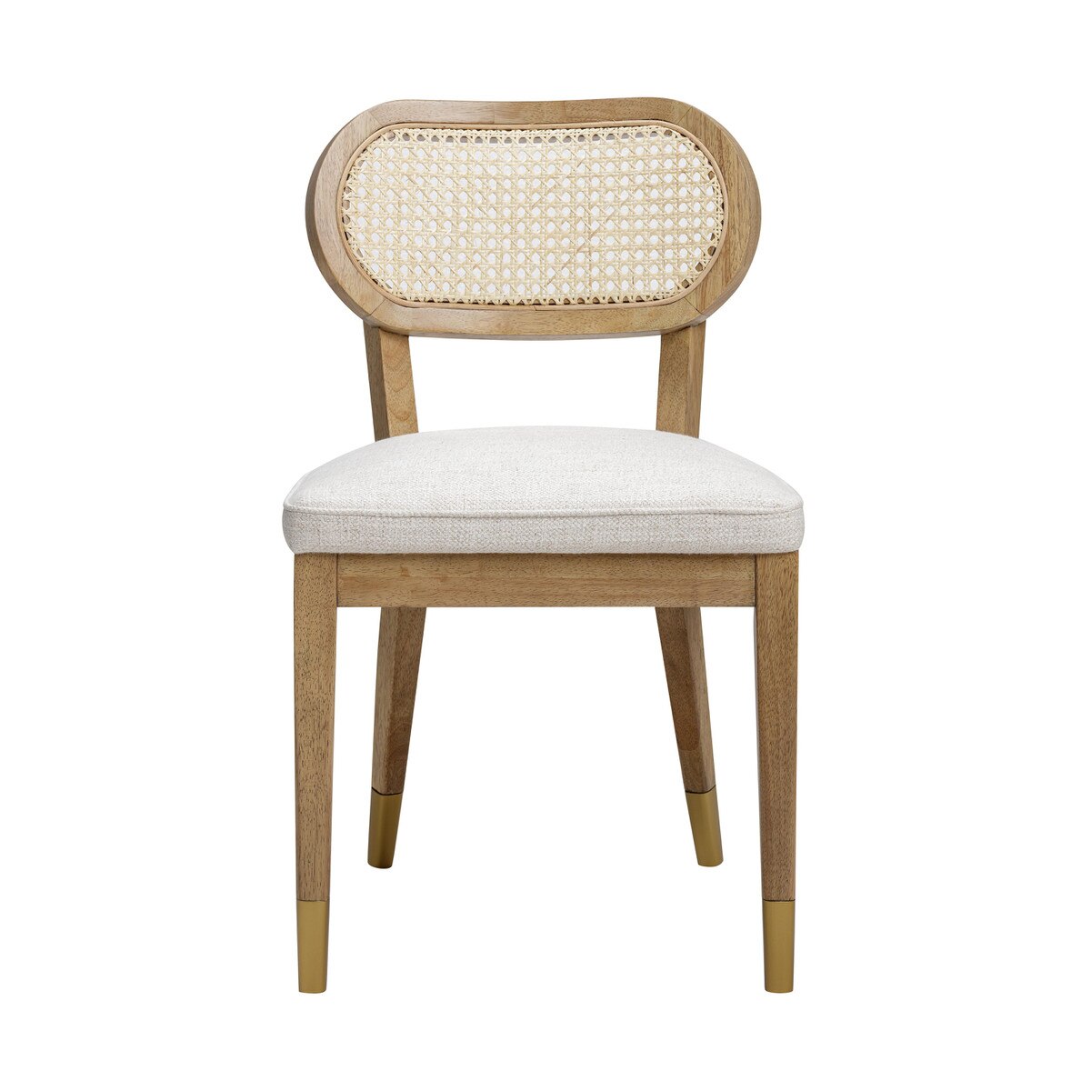 Cosette Natural Performance Linen Dining Chair