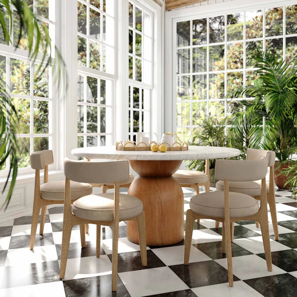 Nikita Performance Vegan Leather Dining Chair