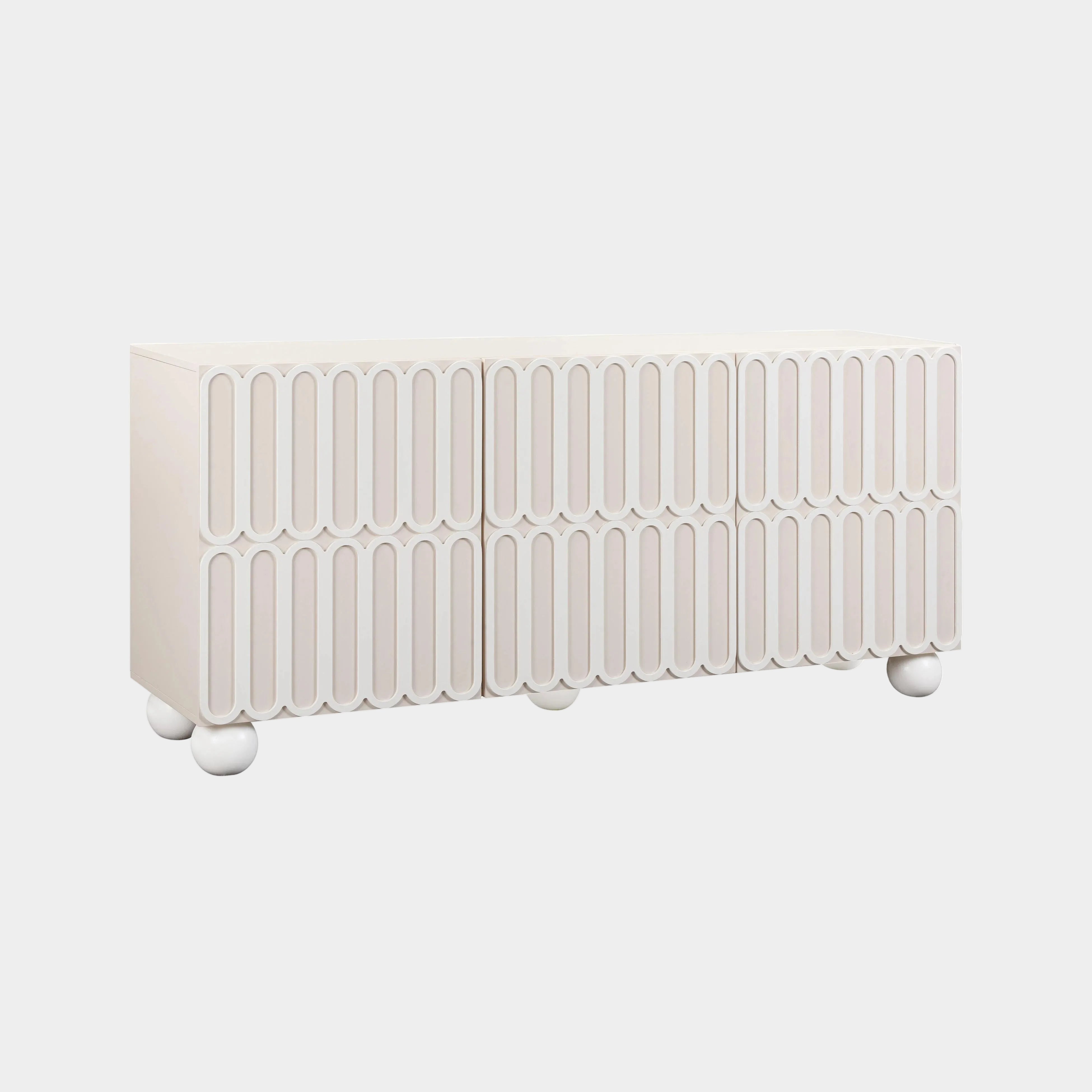 Tori 74" Motif Taupe Buffet