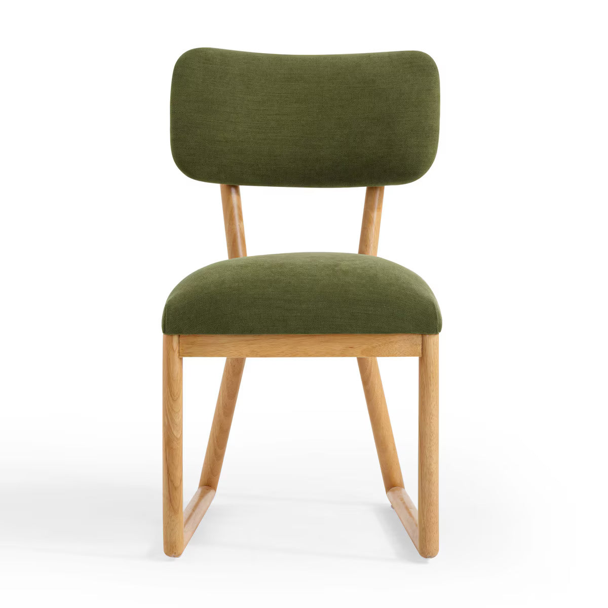 Bobbie Green Performance Upcycled Fabric Dining Chair