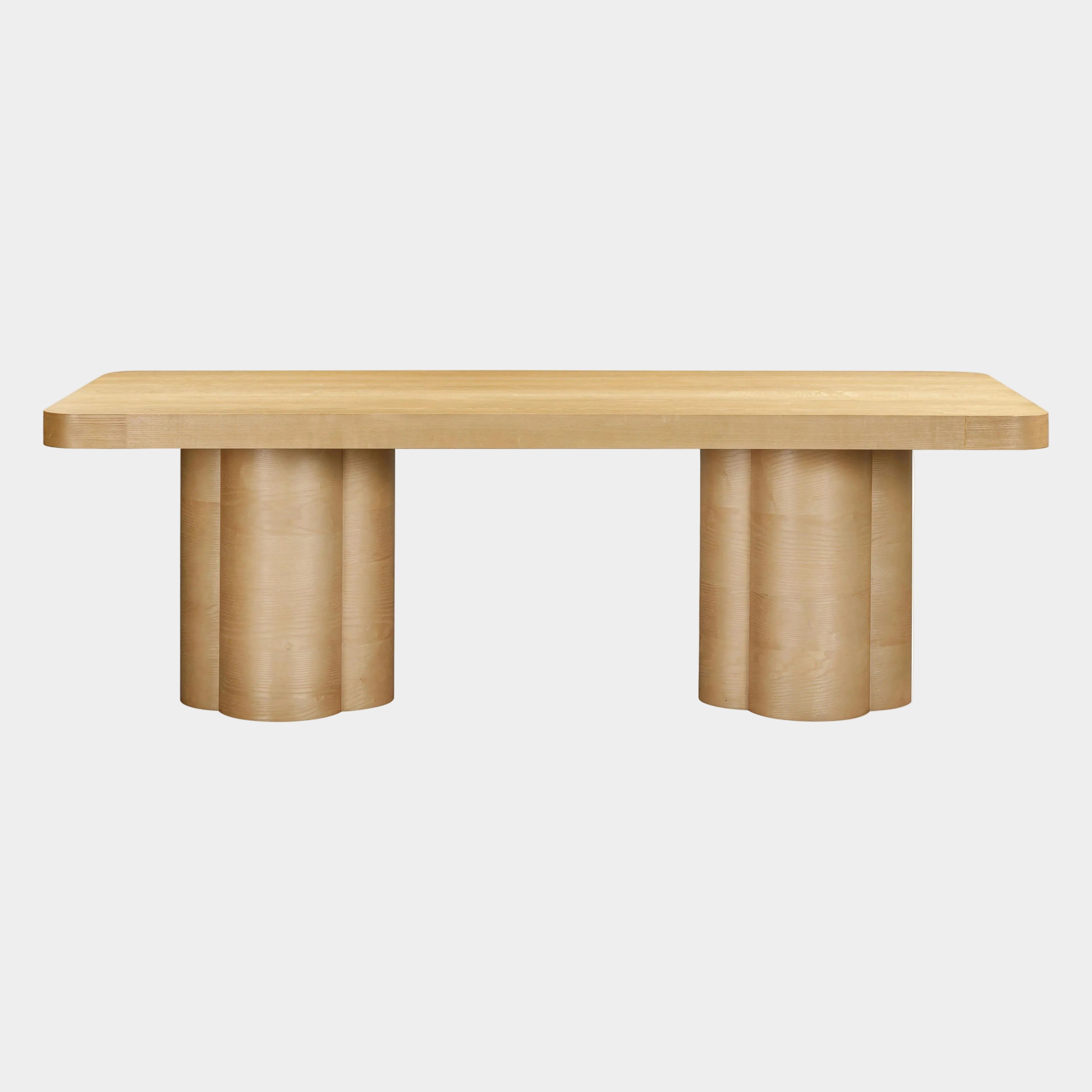 Bambi 90" Ash Rectangular Dining Table