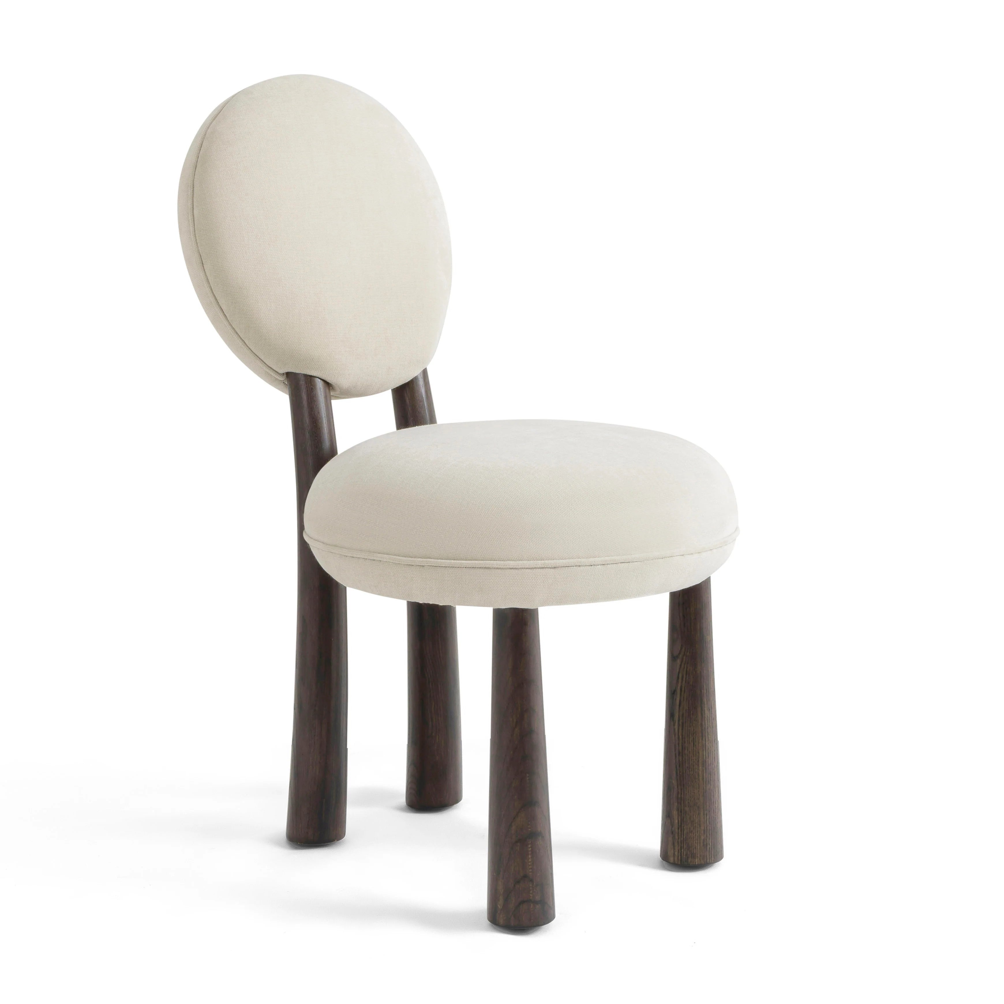 Sulley Cream Performance Chenille Dining Chair