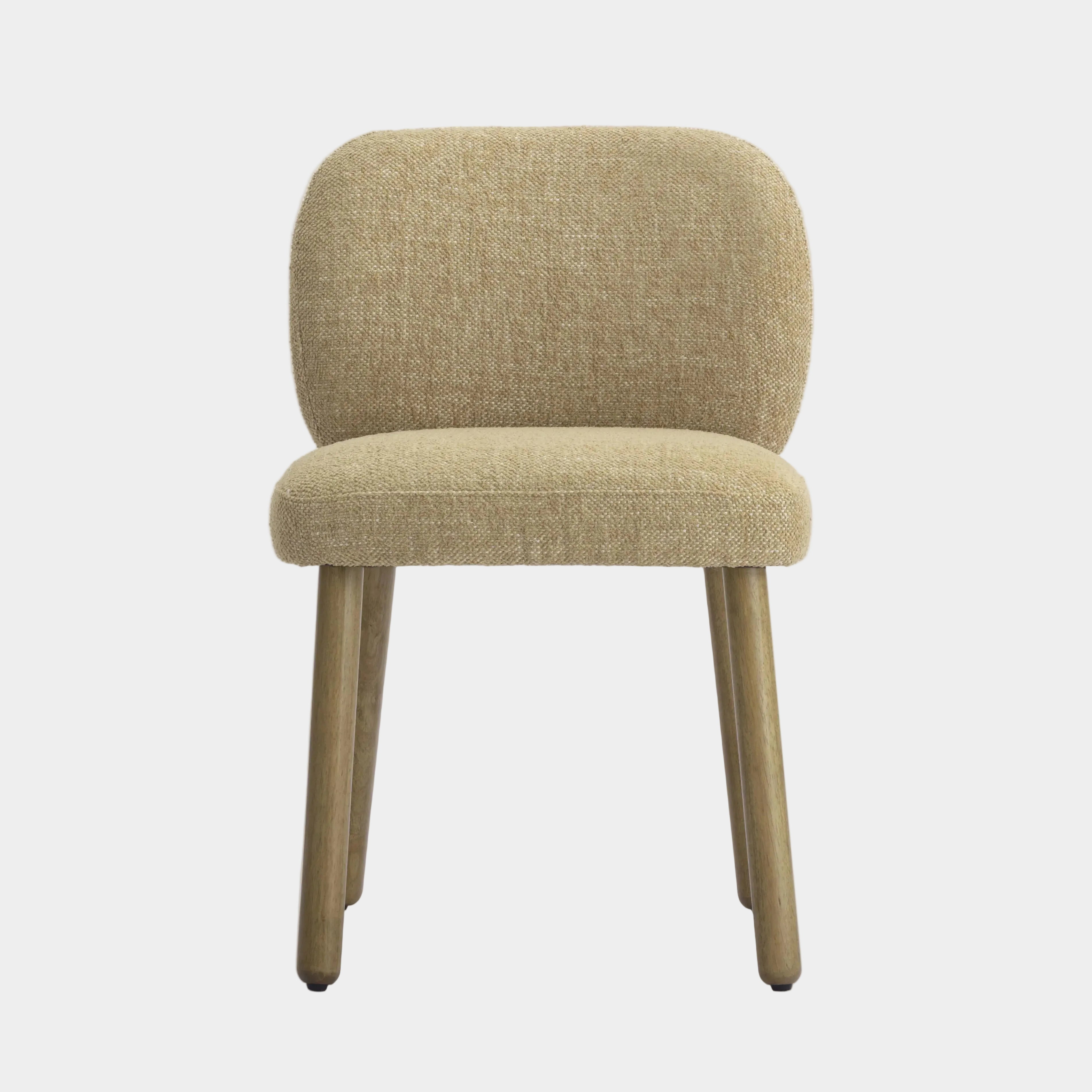 Foxy Textured Performance Fabric Dining Chair