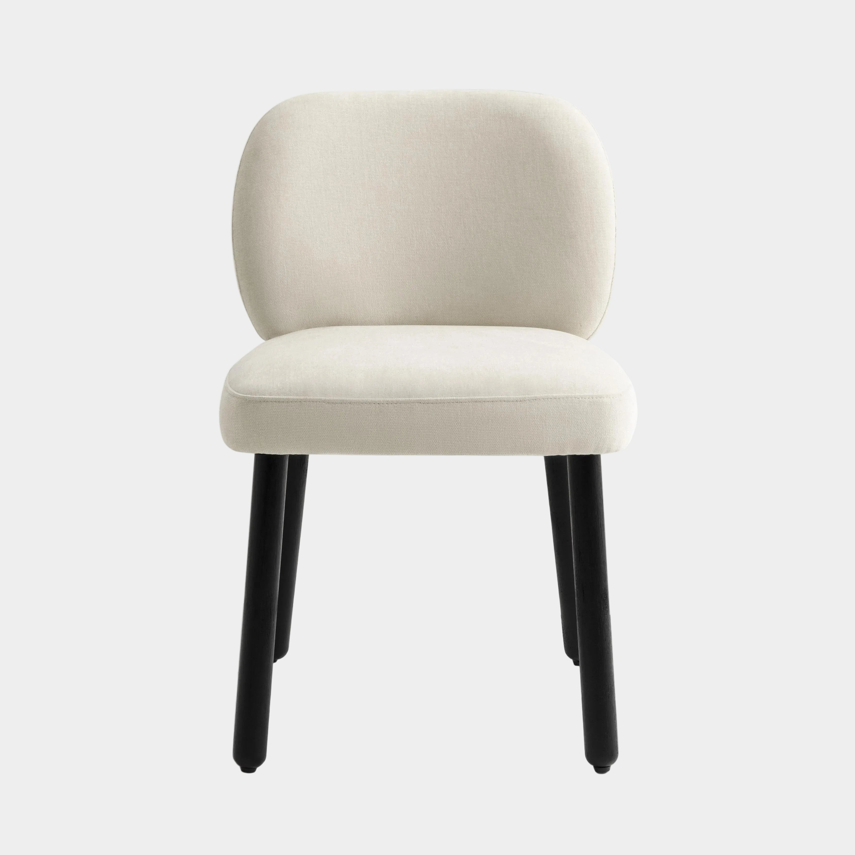 Foxy Cream Performance Basketweave Chenille Dining Chair