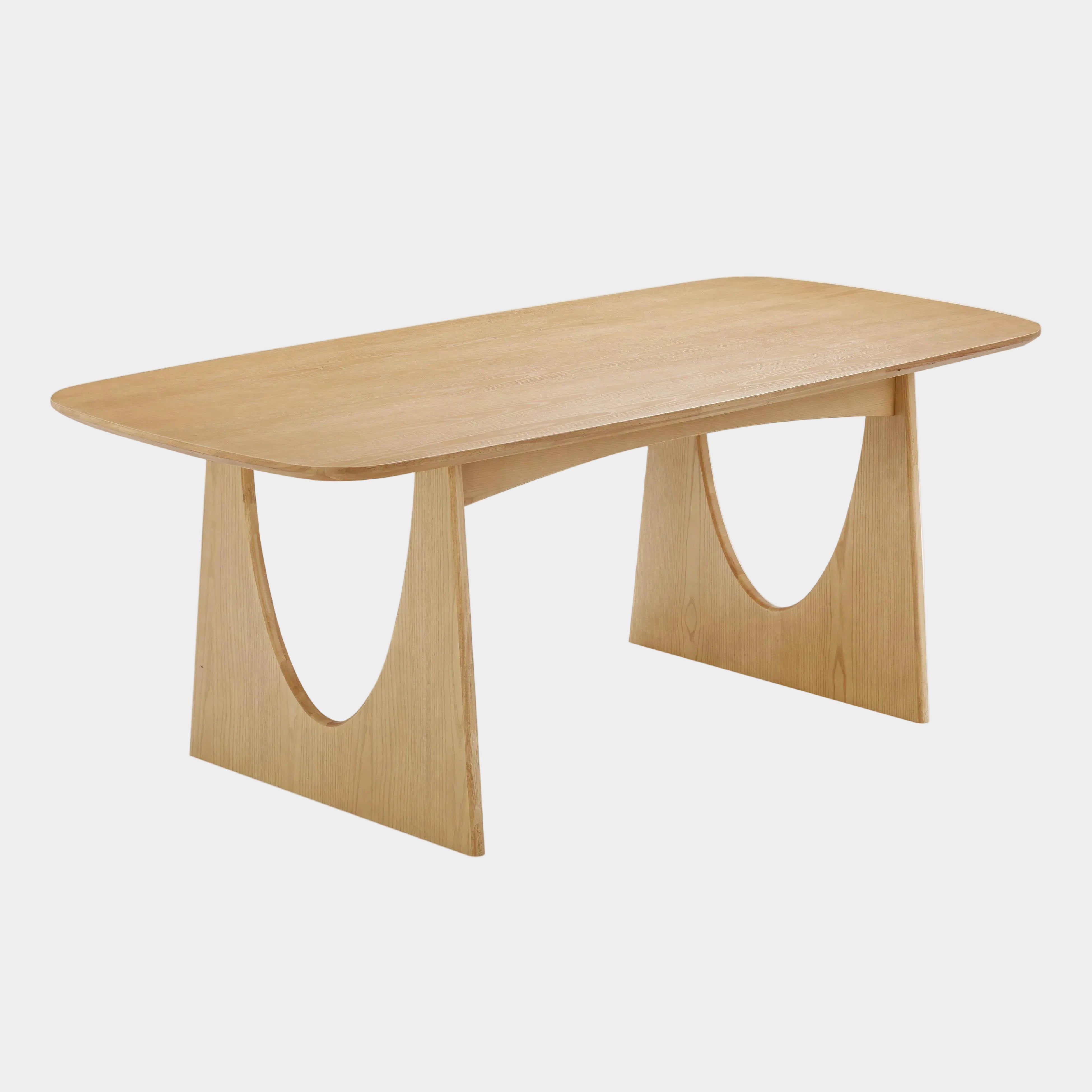 Cybill Natural Ash Rectangular Dining Table (79"-94")