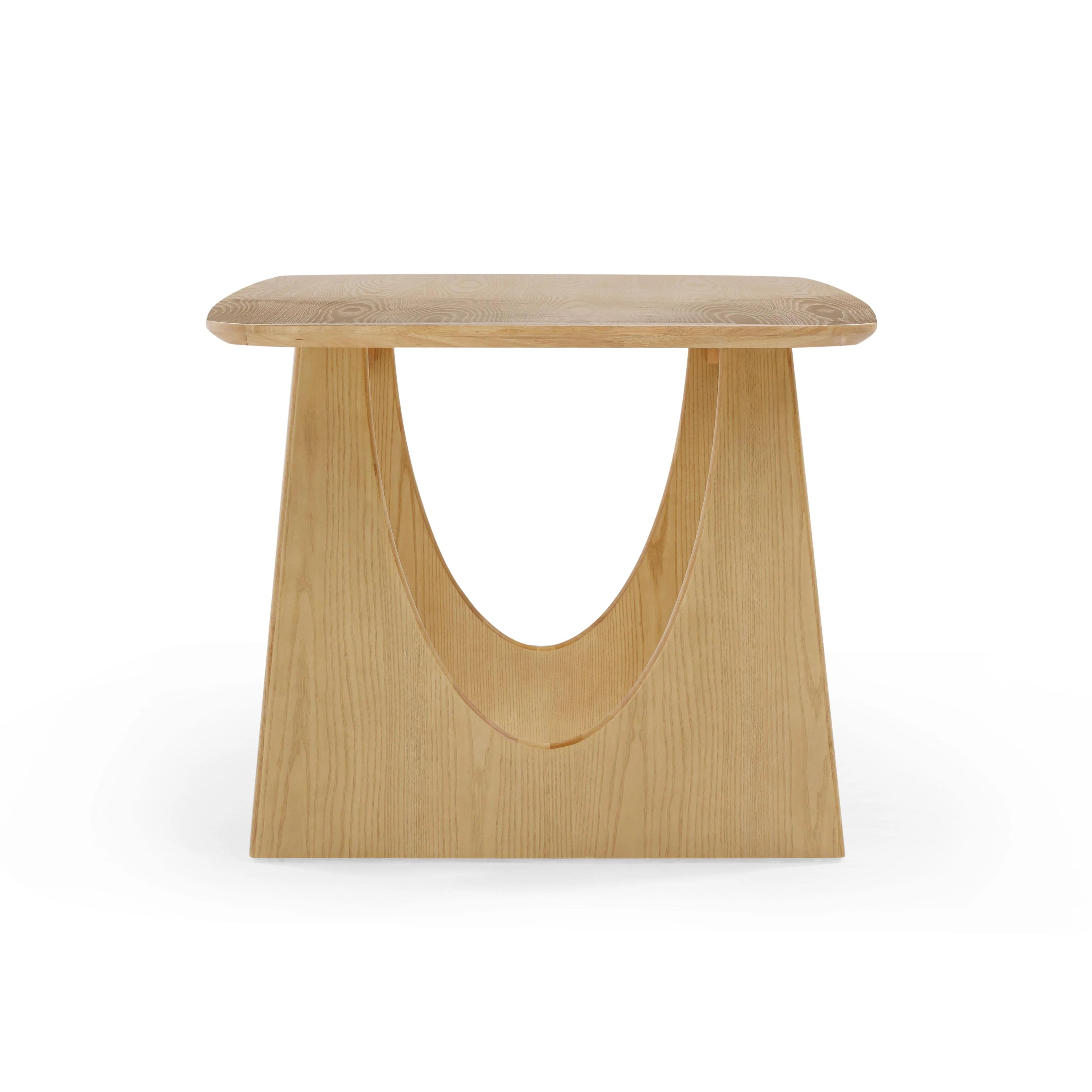 Cybill Natural Ash Rectangular Dining Table (79"-94")