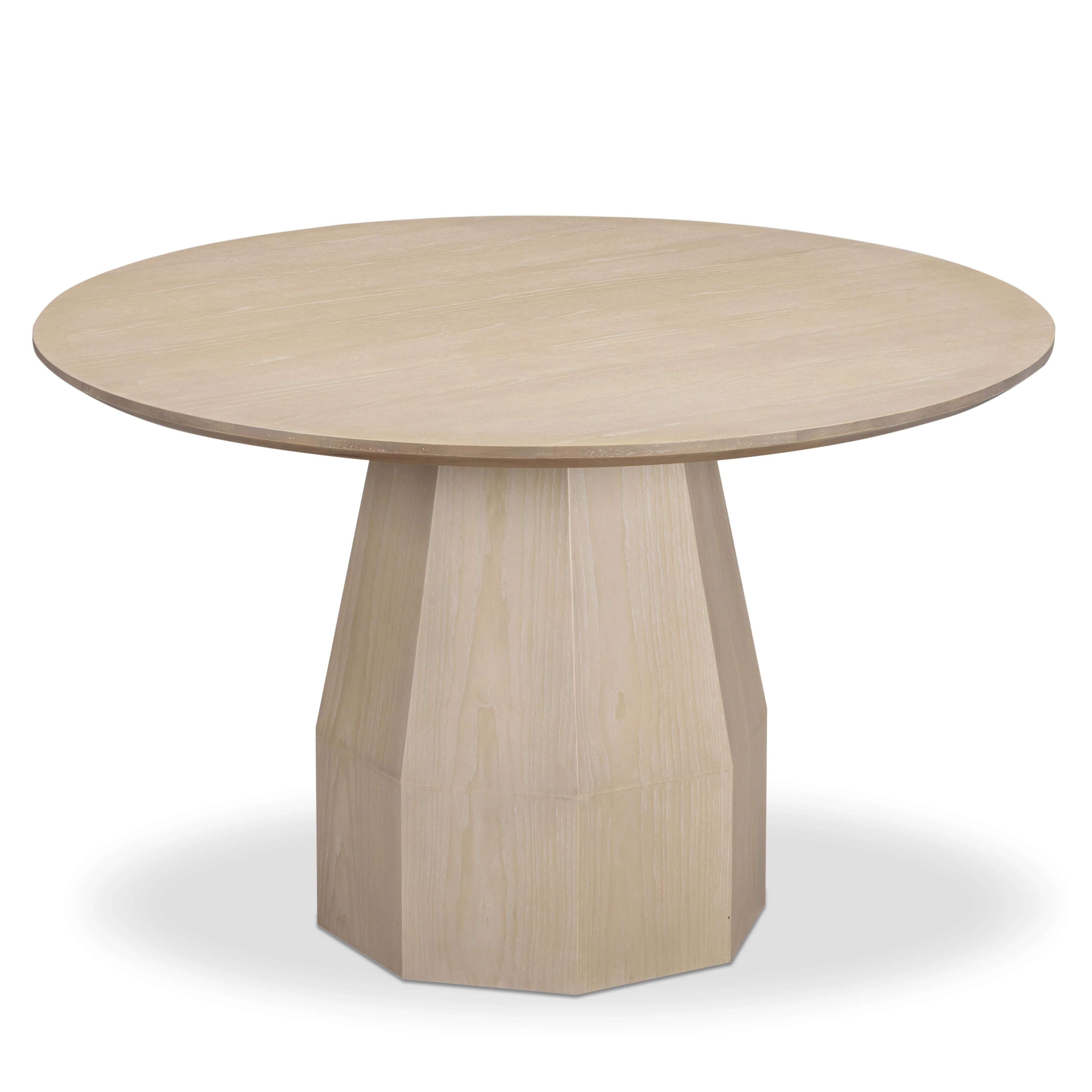 Brocha 48'' Ash Wood Round Dining Table