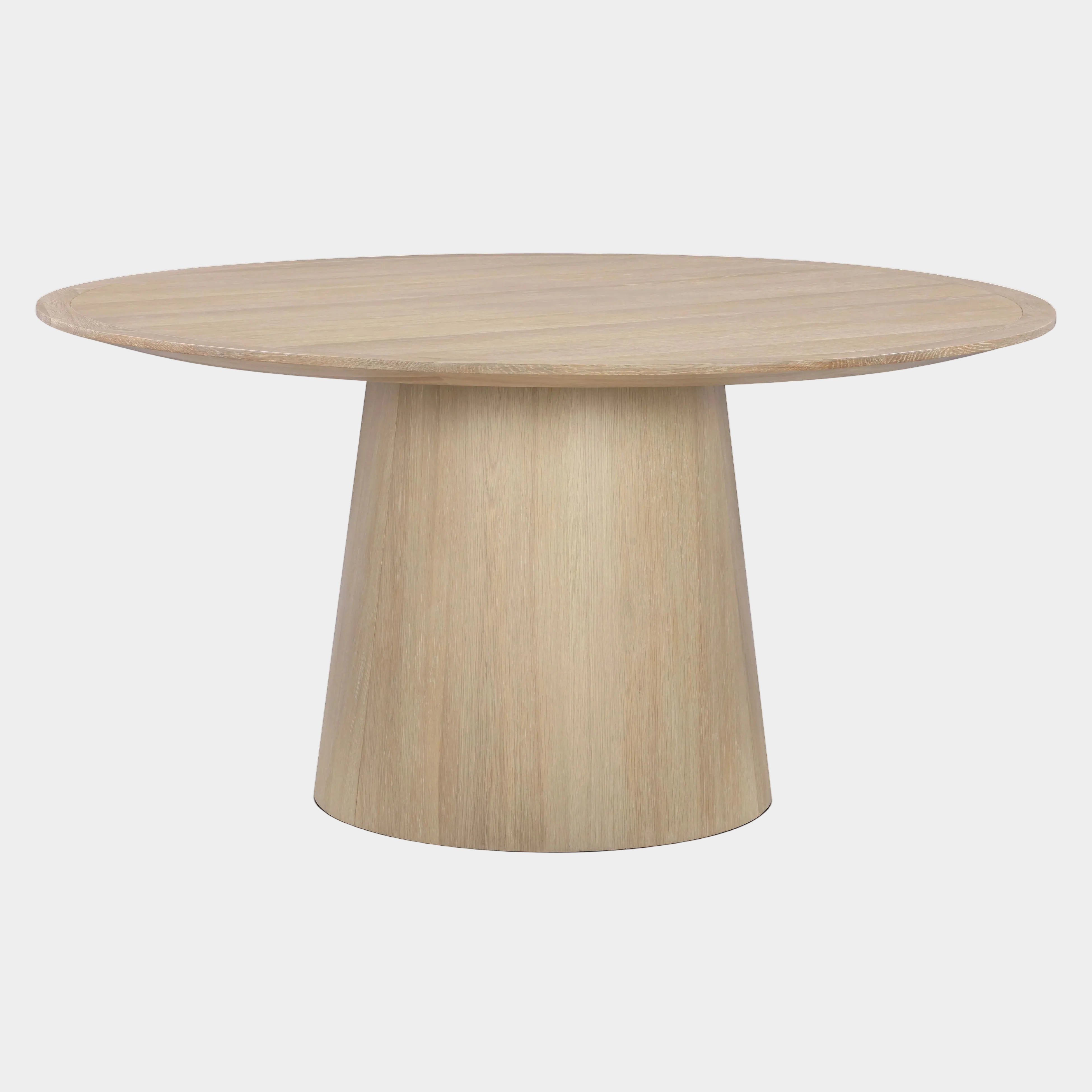 Sahara Round Oak Dining Table (41"-60")