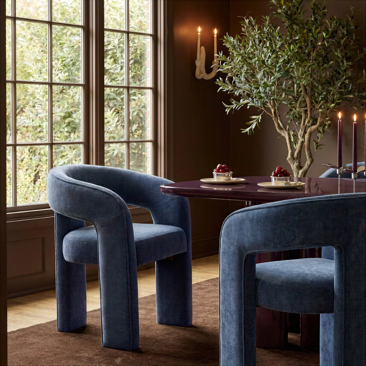 Malone Performance Chenille Dining Chair
