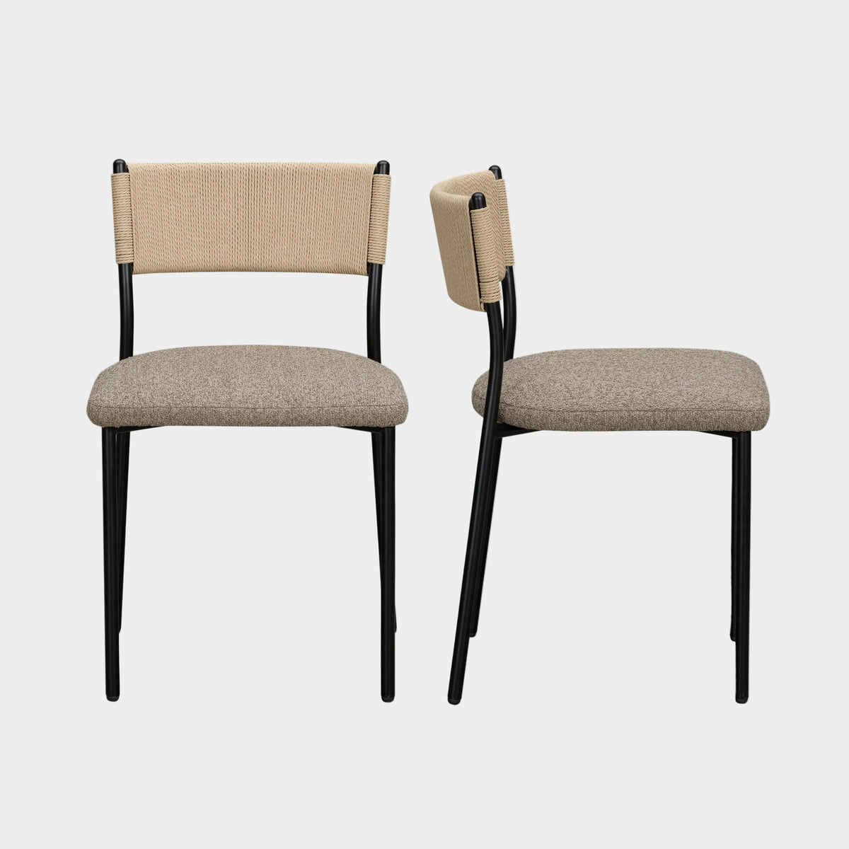 Celine Performance Boucle Dining Chair - Set of 2
