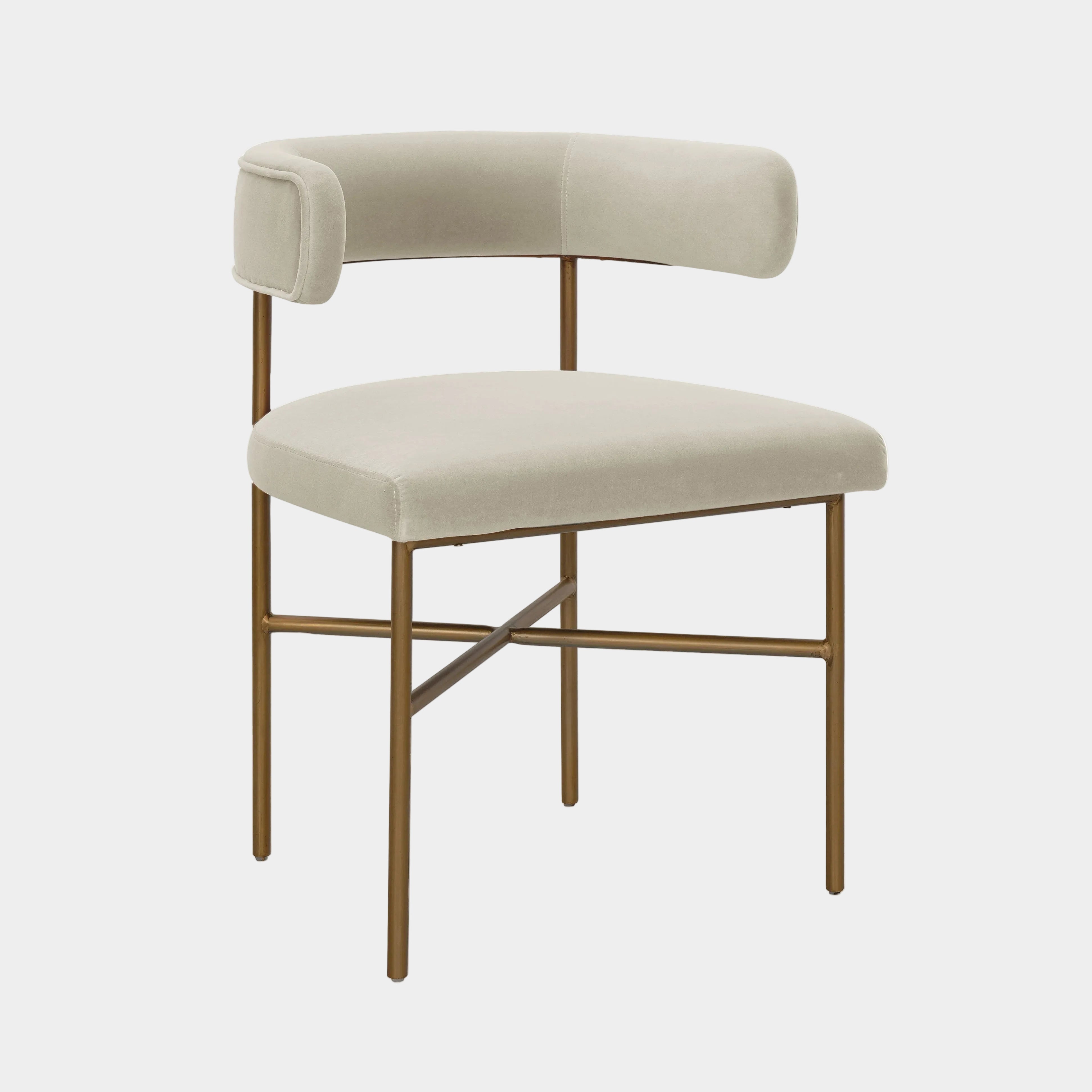 Kim Performance Velvet Dining Chair