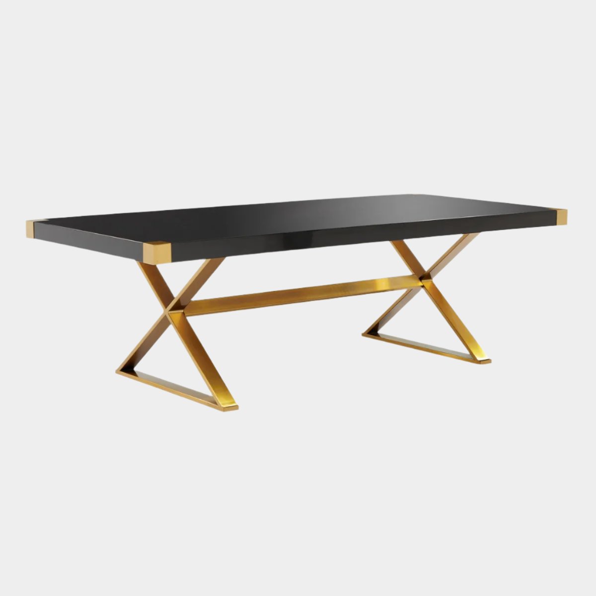 Adeline Black Lacquer Dining Table