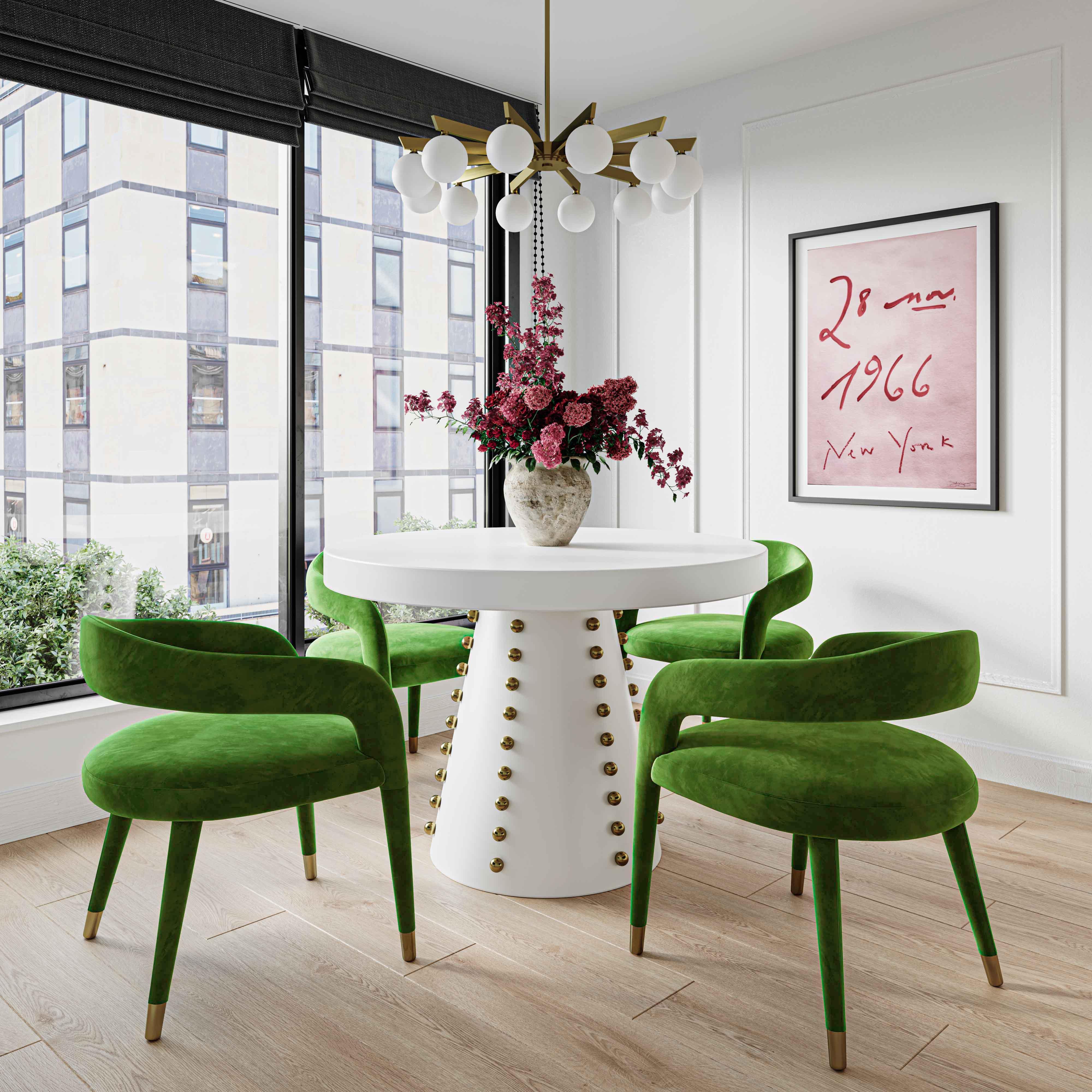 Lucia Performance Velvet Dining Chair