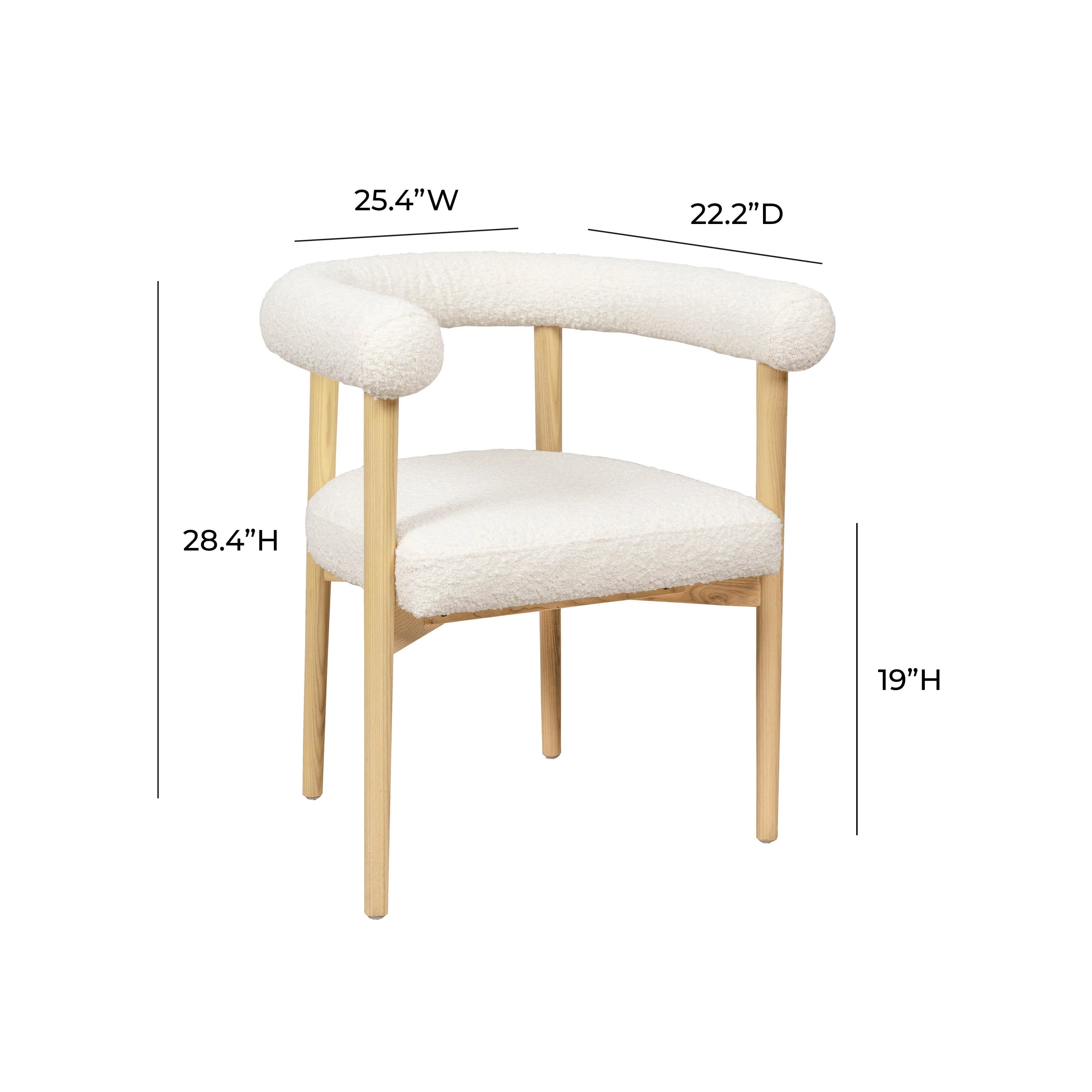 Spara Performance Boucle Dining Chair